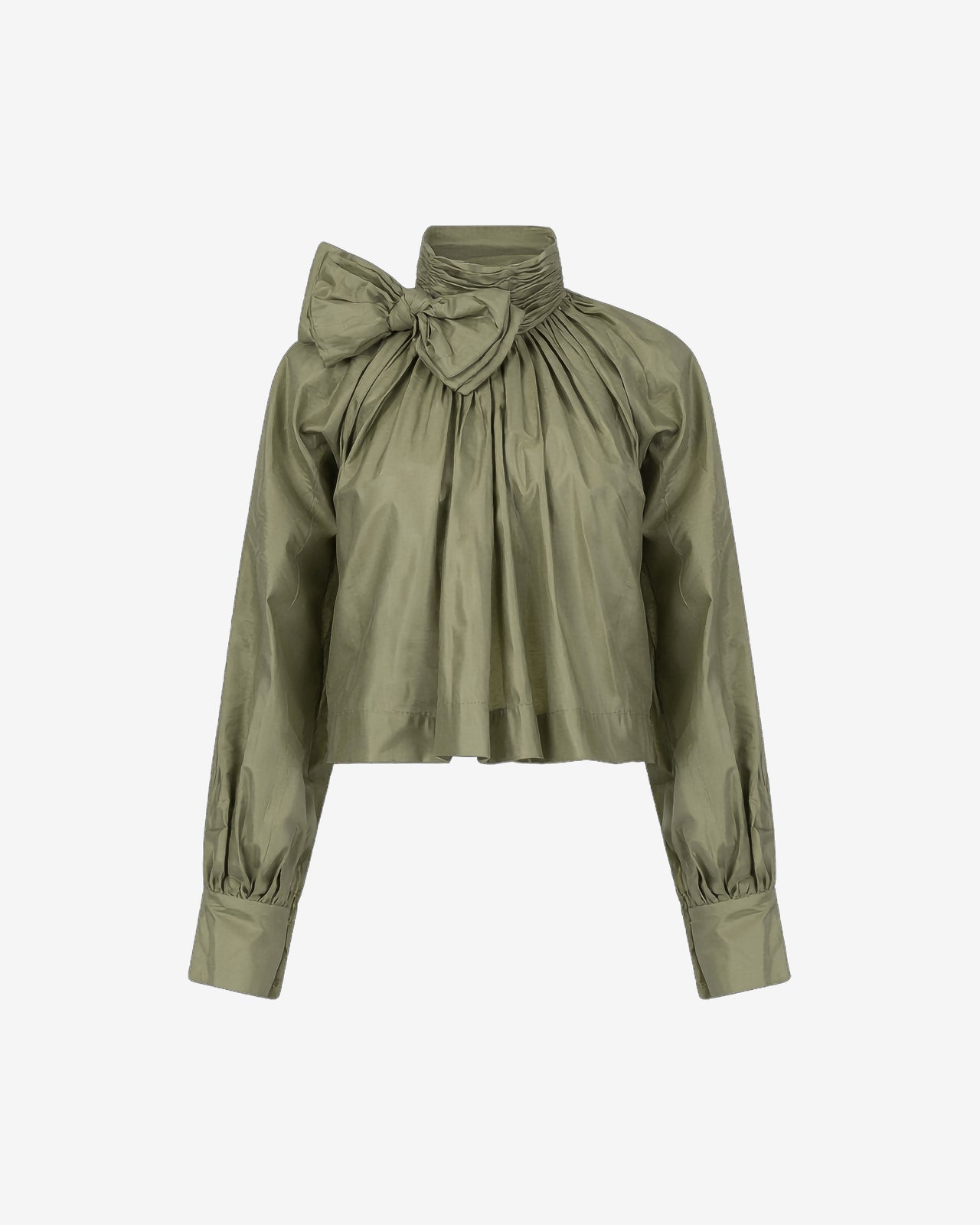 Virginie Blouse - Khaki - Image 1