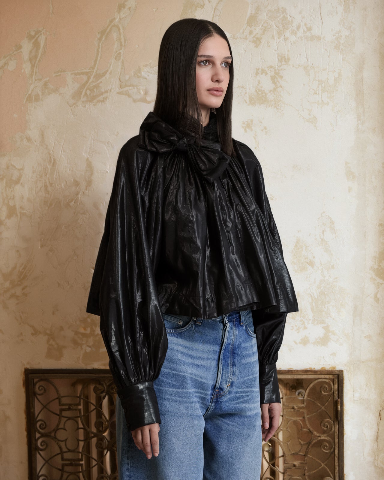 Blouse Virginie - Noir - Image 2