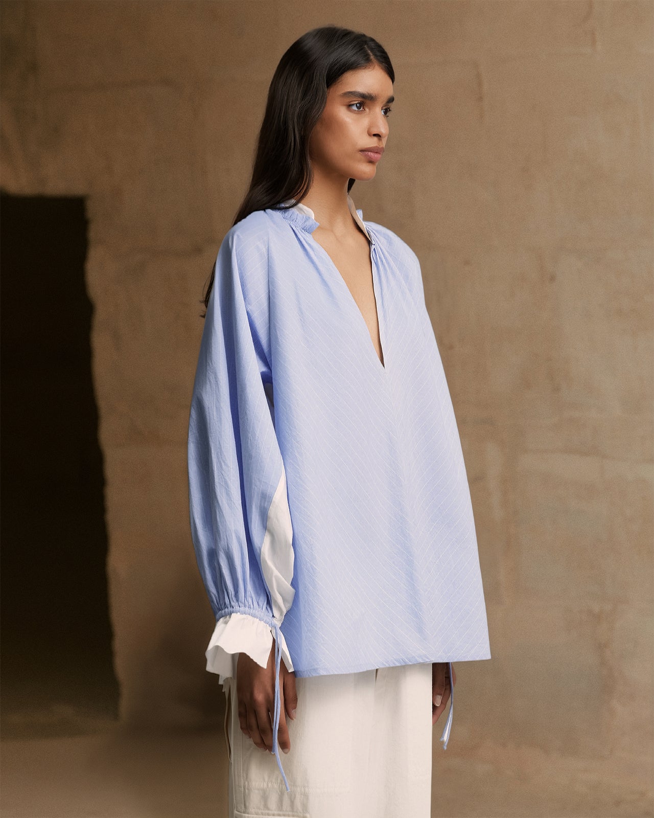 Wally Blouse - Blue - Image 3