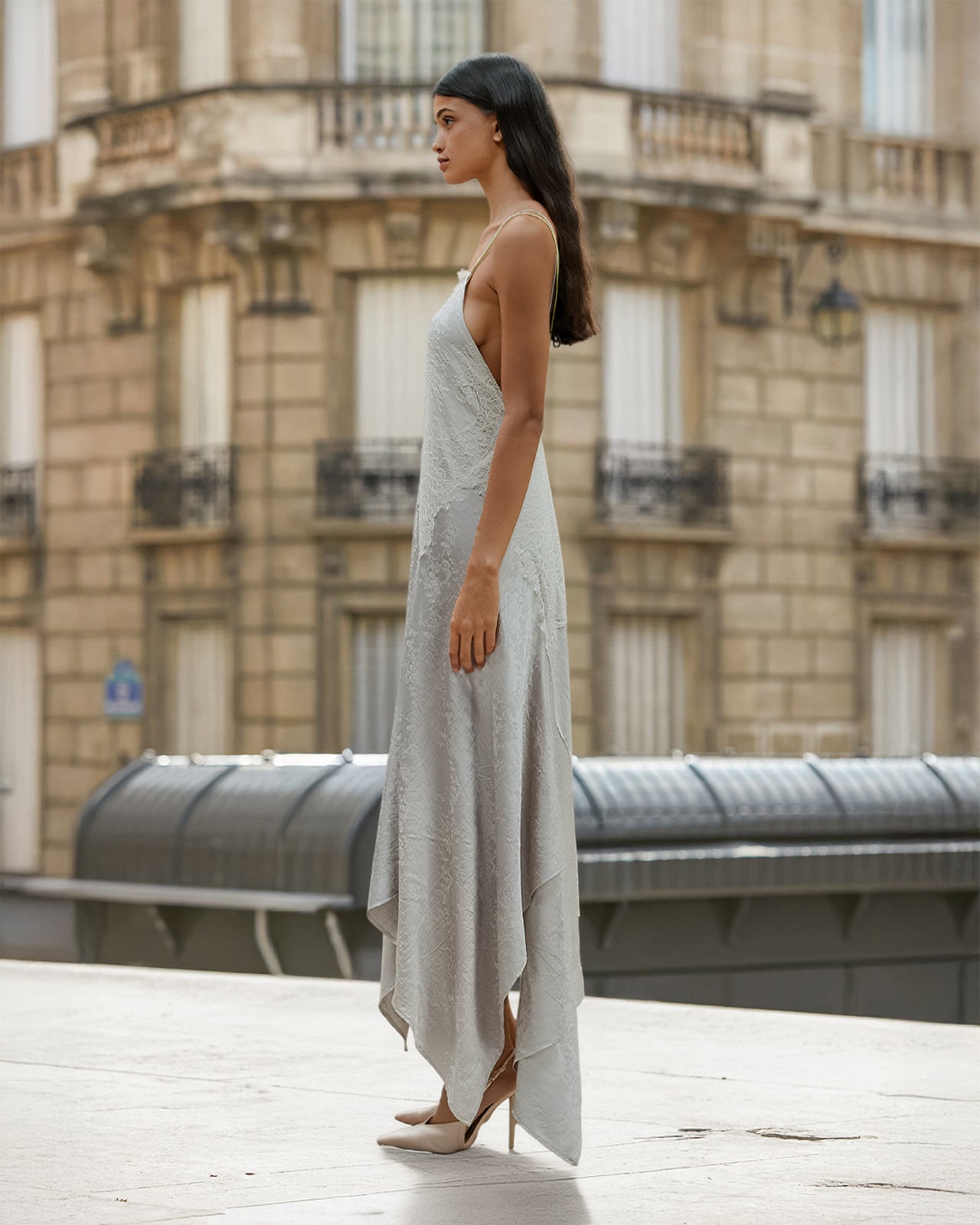 Adona Dress - Grey - Image 5
