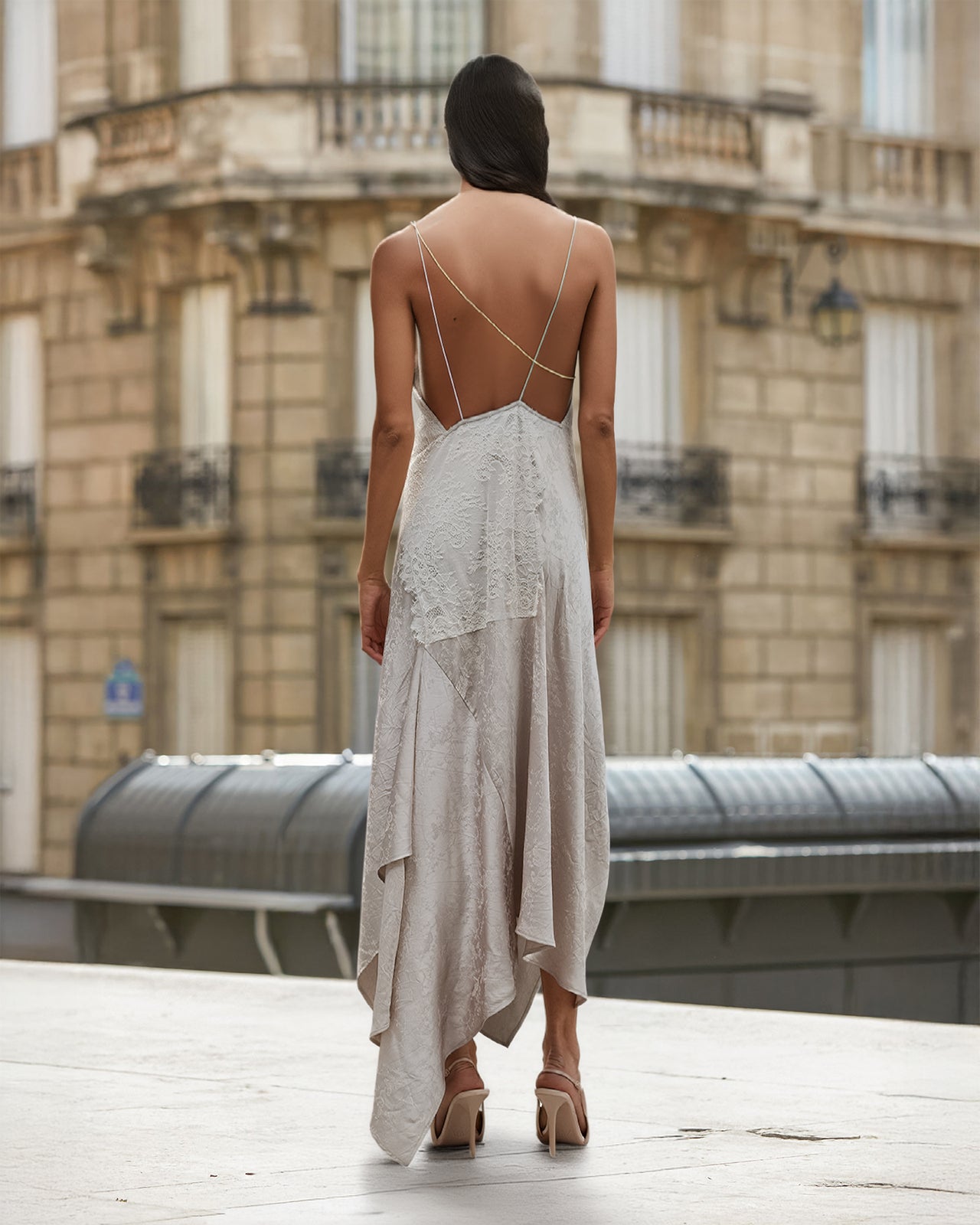 Adona Dress - Grey - Image 4