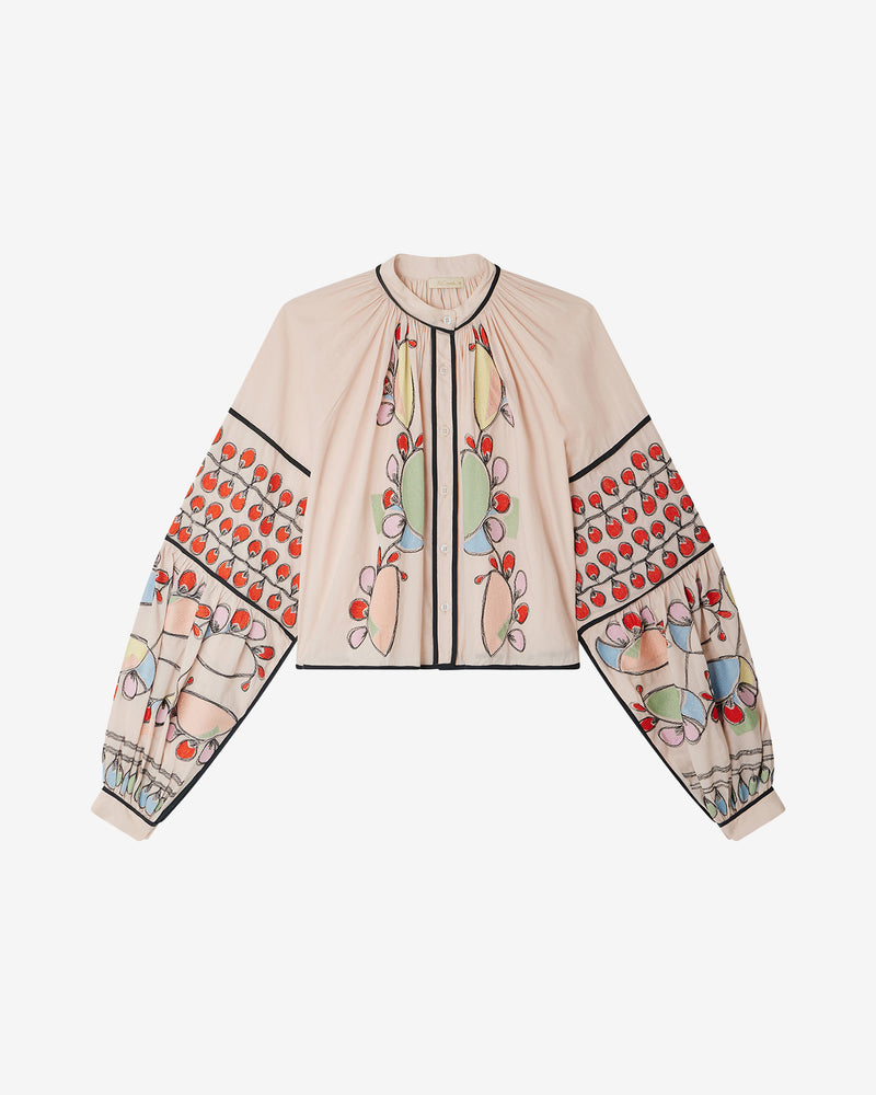 Blouse Baloo - Nude