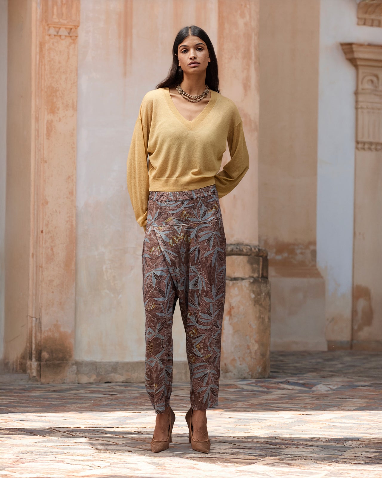 Charlize Pants - Brown - Image 1