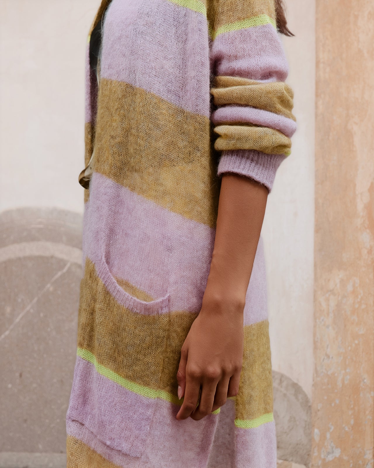 Dayana Cardigan - Pink - Image 3