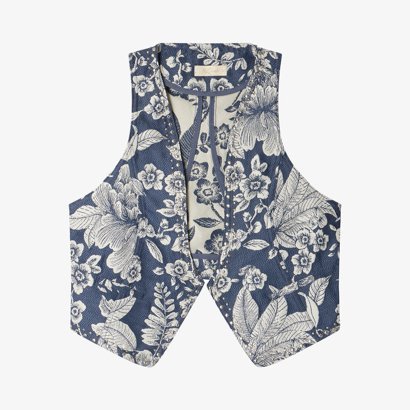 Drea Vest - Blue