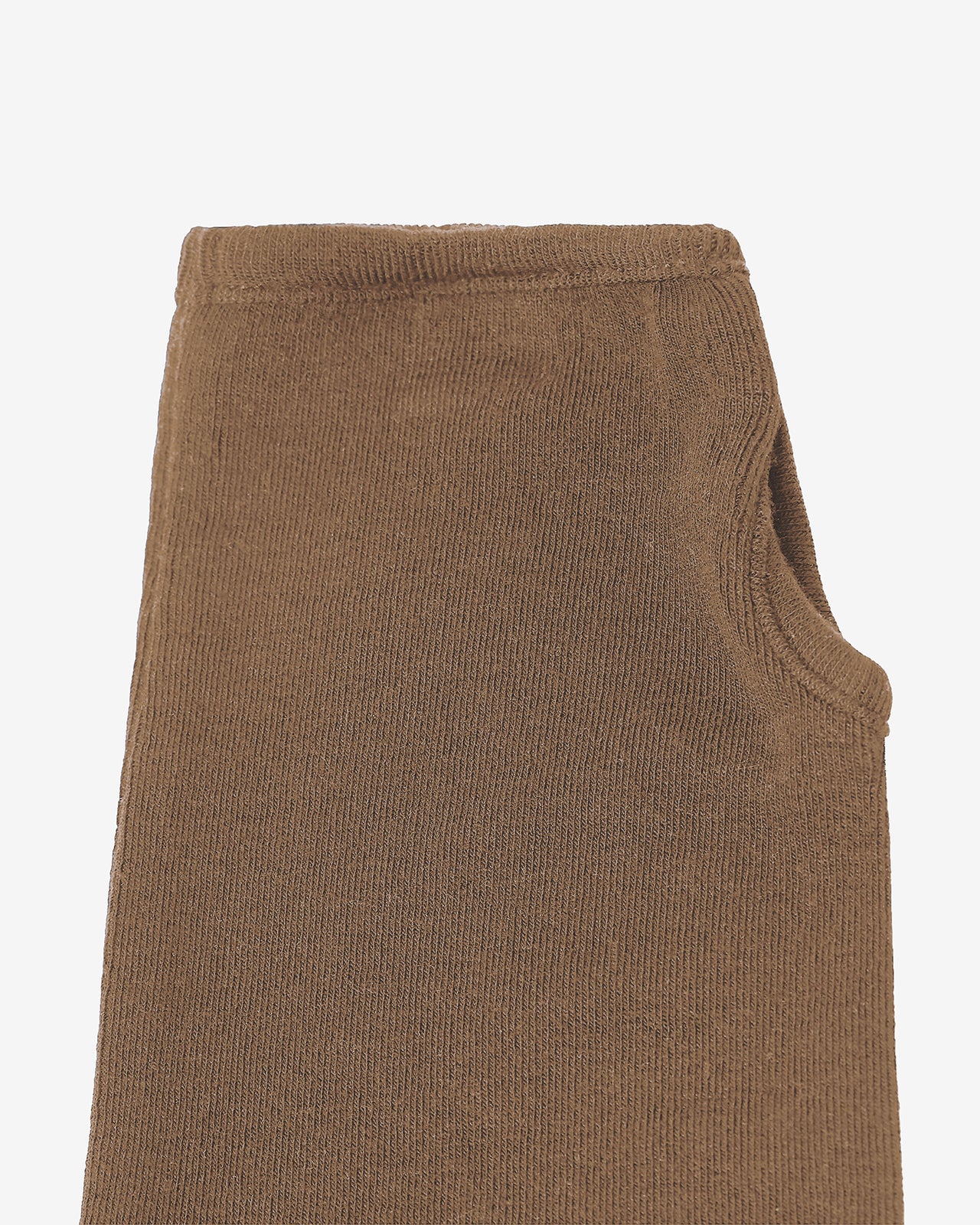 Longue mitaine kaki en jersey - Accessoires Mes Demoiselles - Image 3