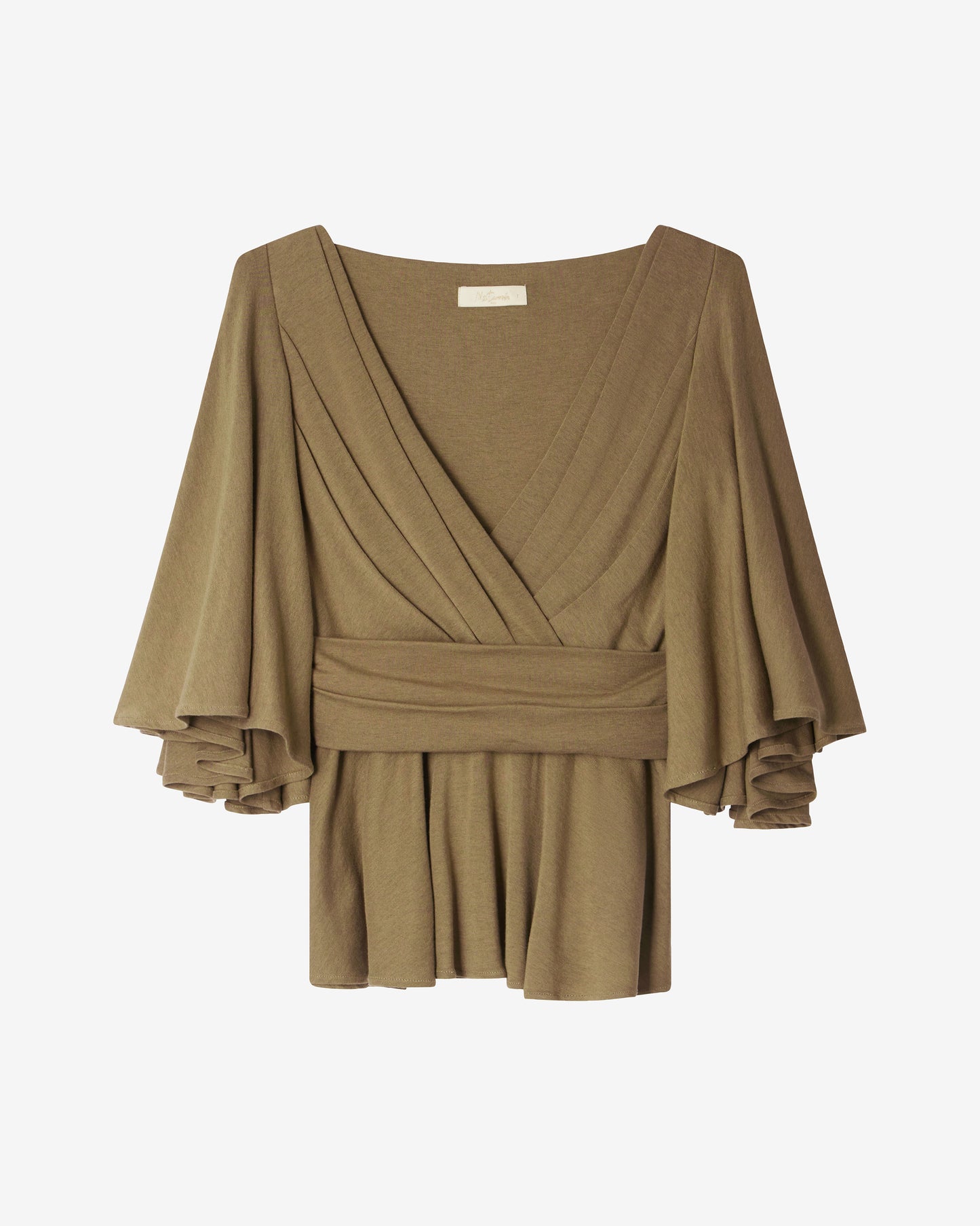 Blouse Ive - Marron Olive