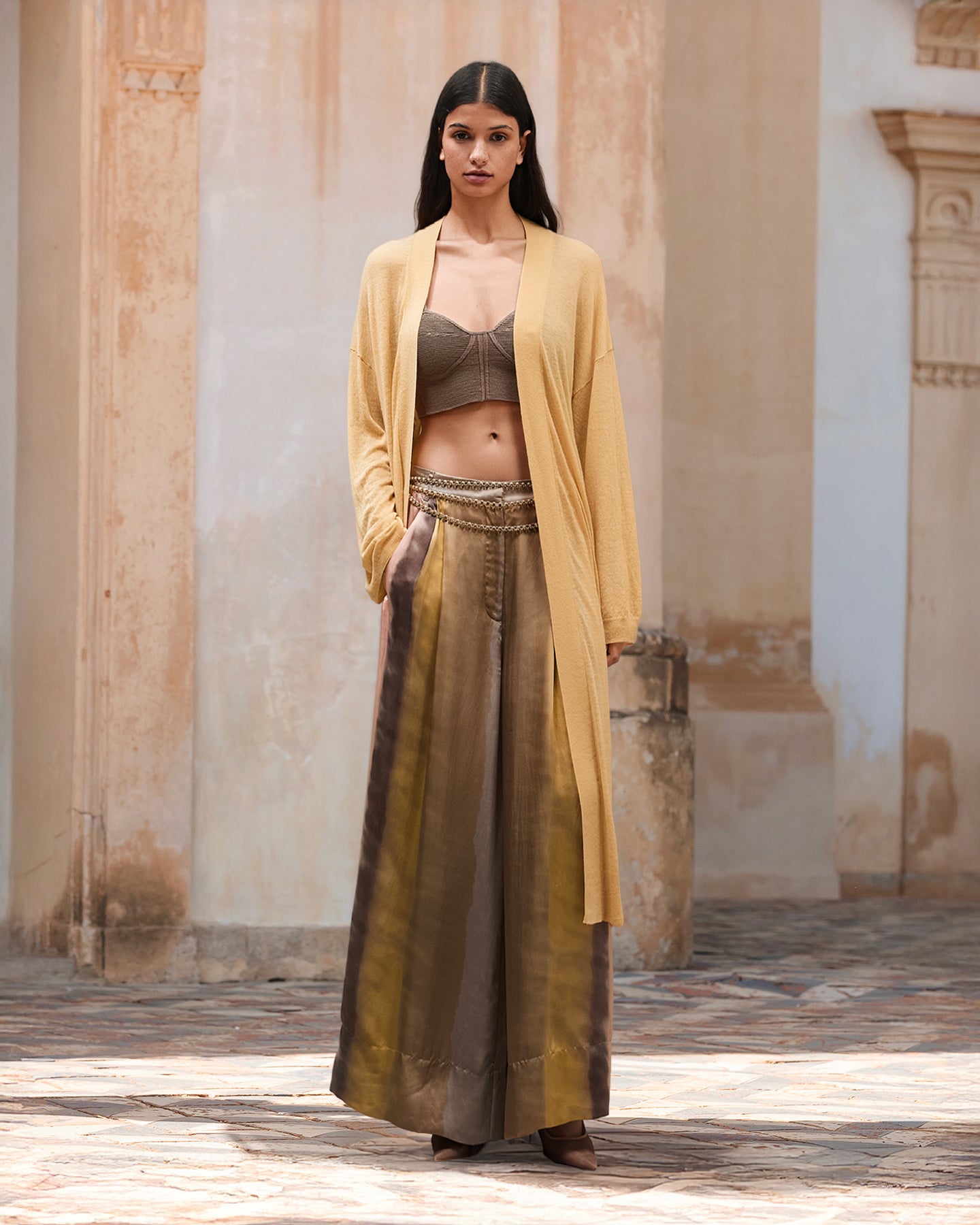 Manteau Smokey - Jaune