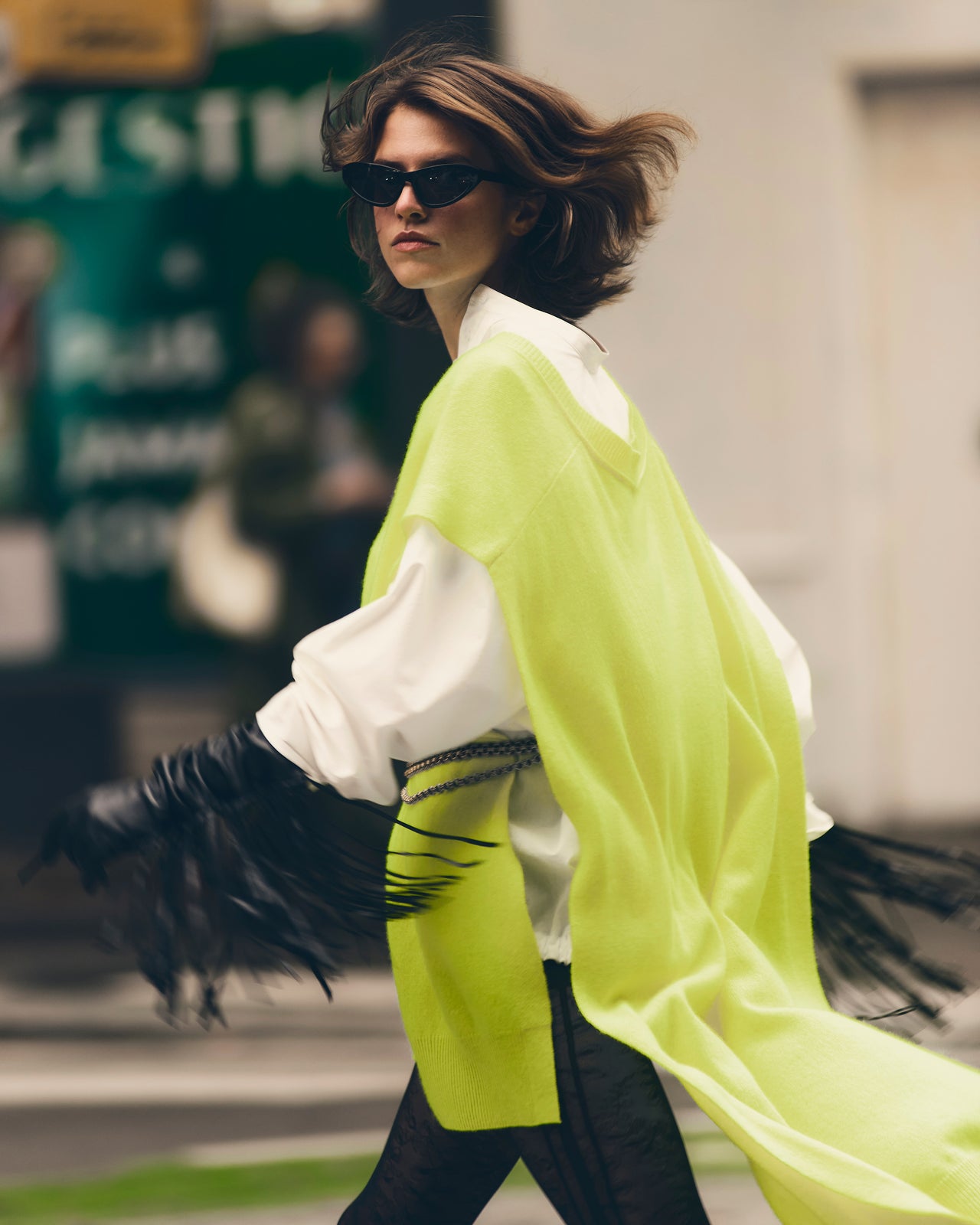 Neko Poncho - Yellow - Image 4