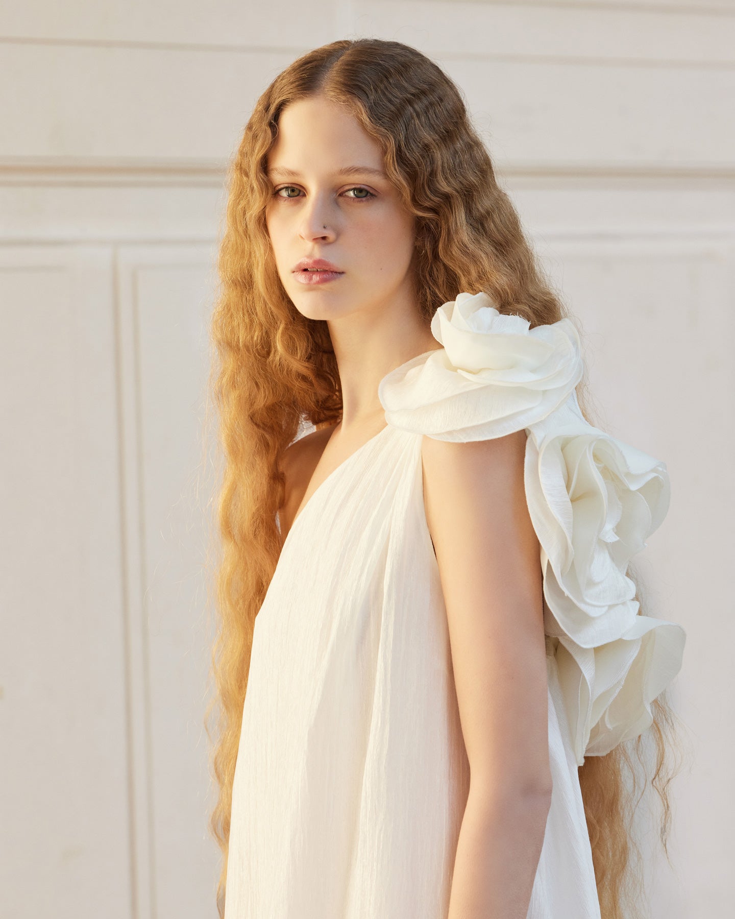 Robe courte de soirée toute blanche - Robes Mes Demoiselles
