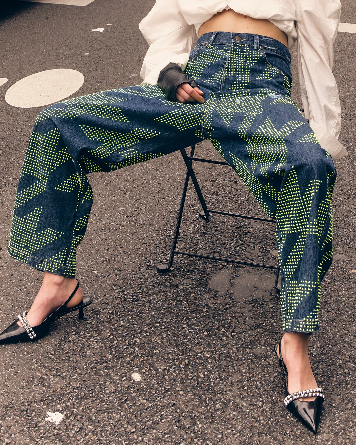 Jeans Redim - Vert
