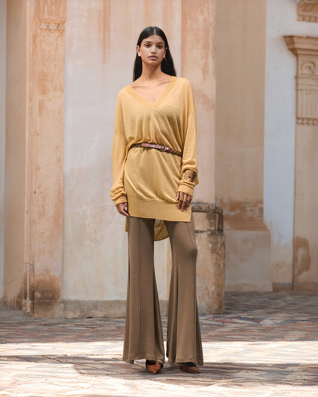 Tunique Smudge - Jaune - Image 1