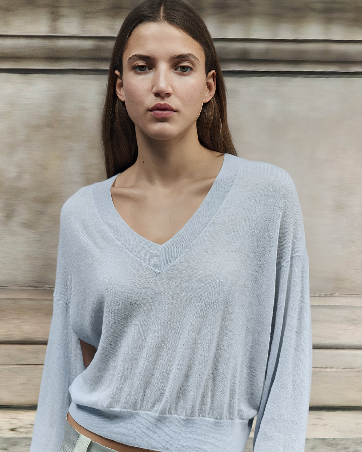 Smurf Sweater - Sky Blue