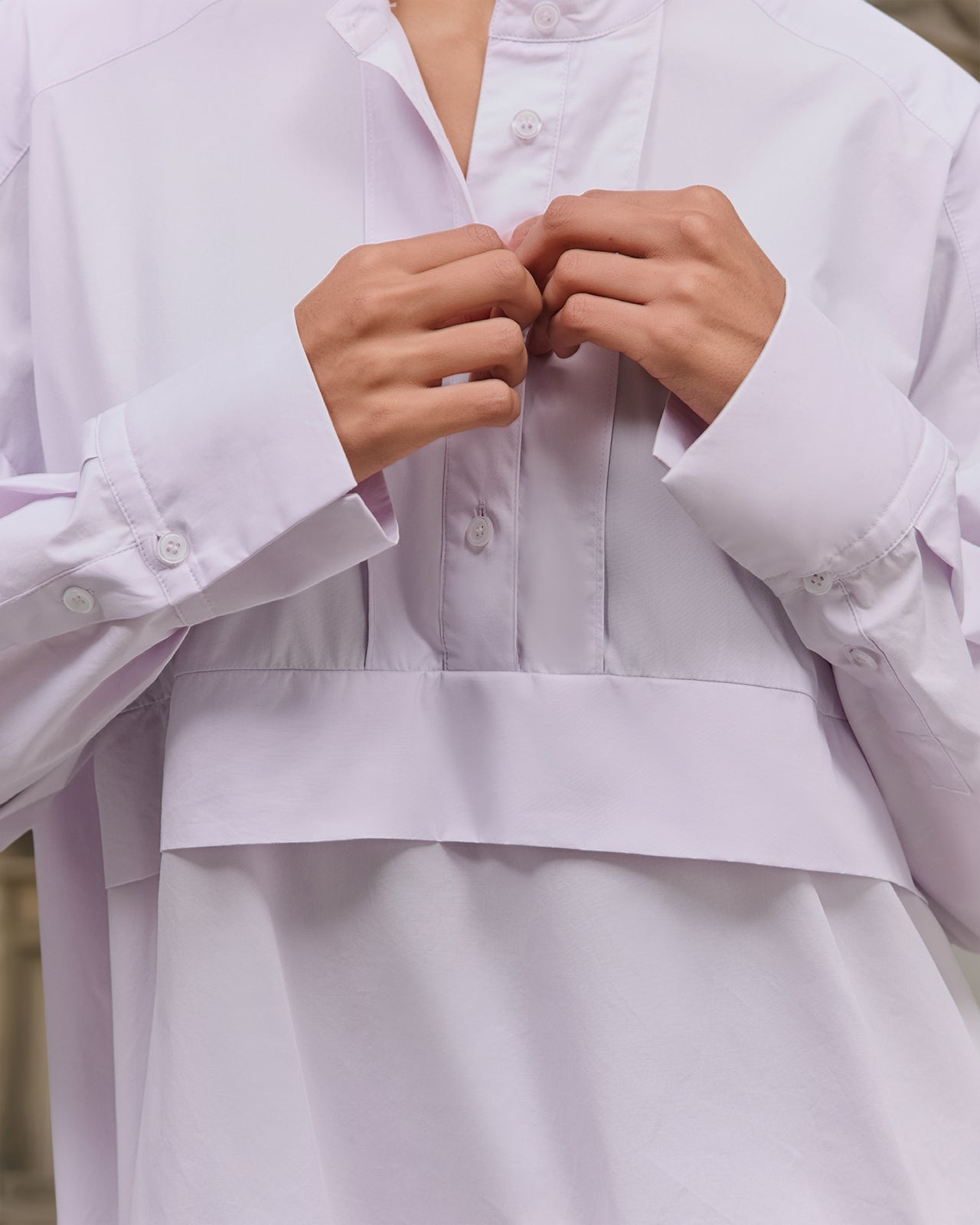 Steve Blouse - Lavender - Image 4