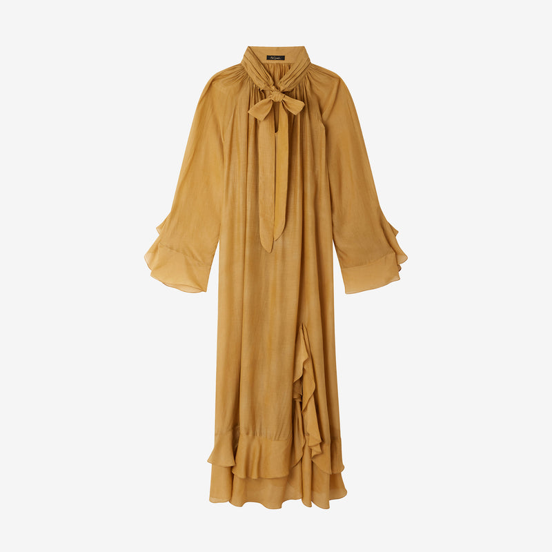 Robe Frelly - Ocre