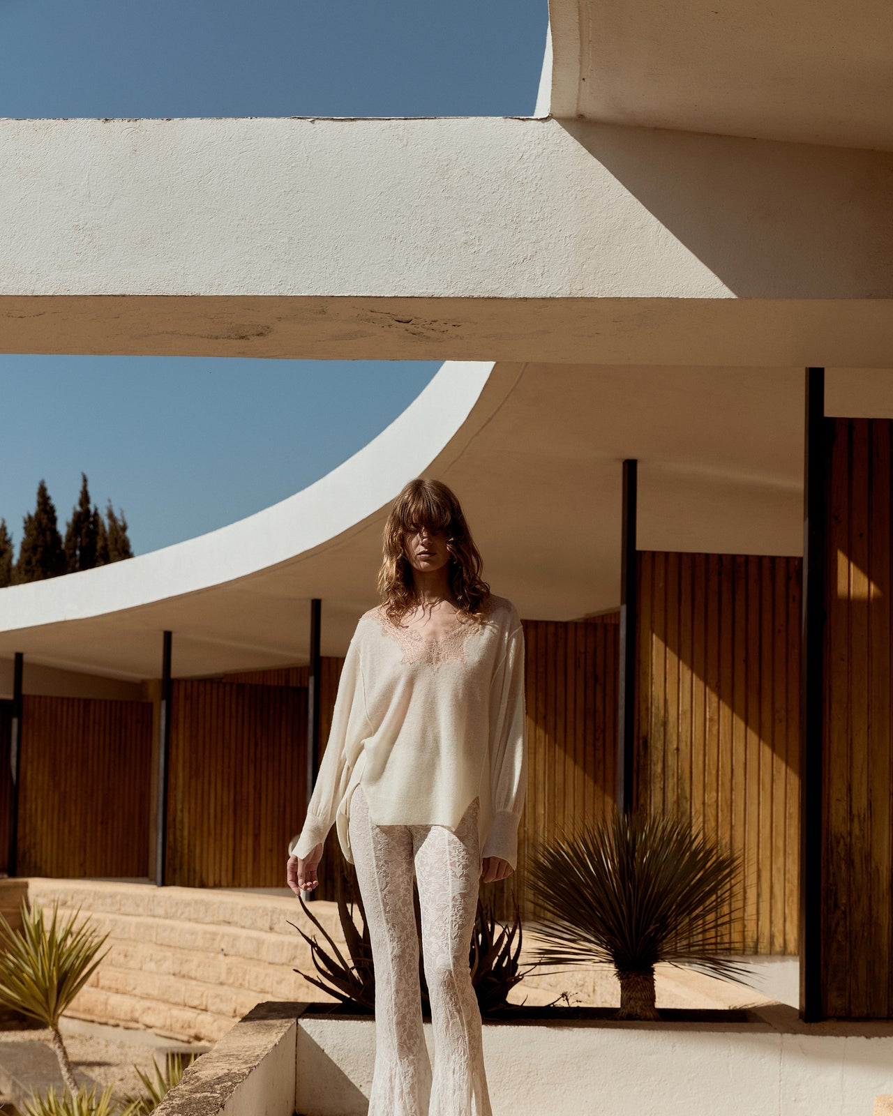 Pantalon Delphi - Blanc - Image 4
