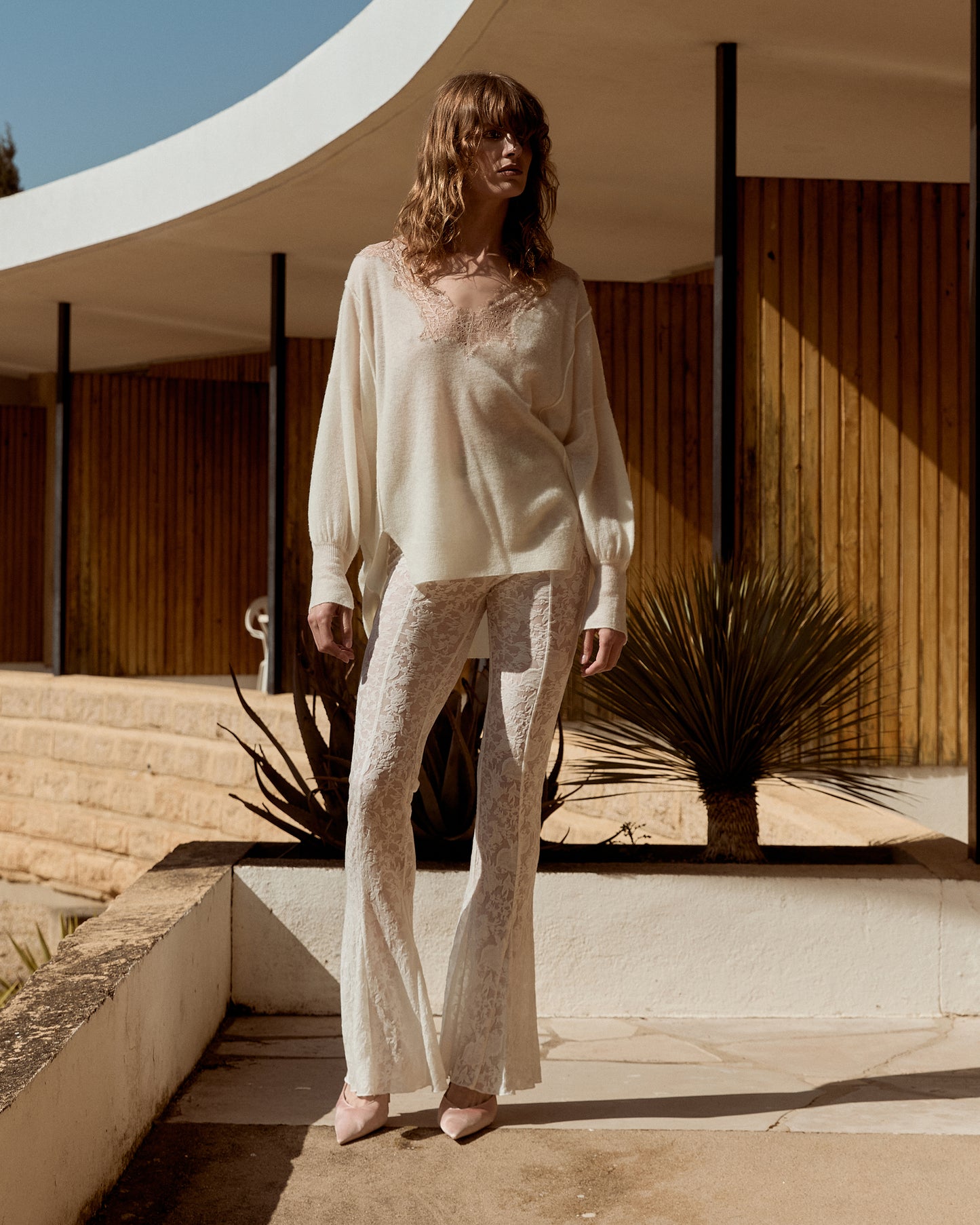 Pantalon Delphi - Blanc