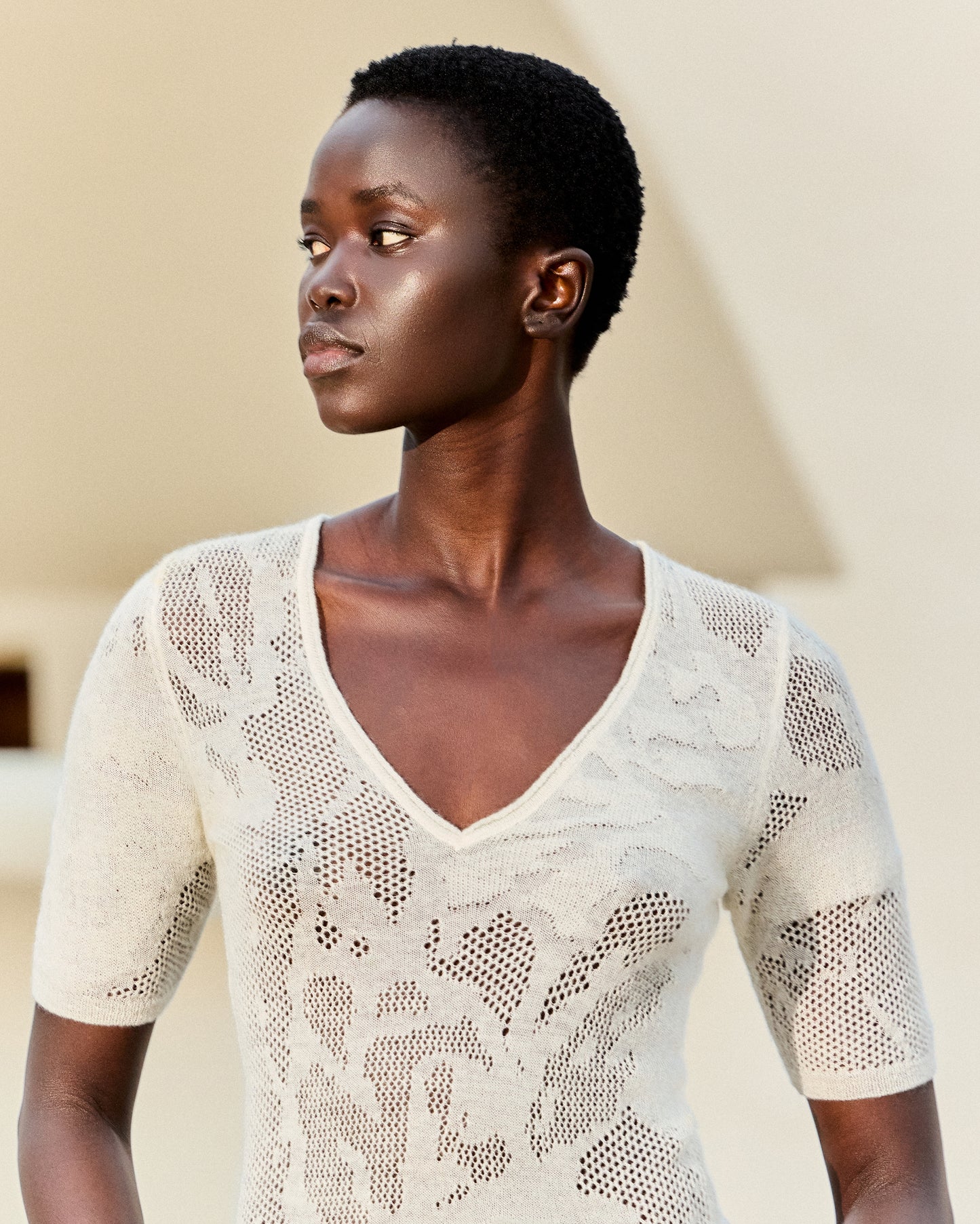 T-Shirt Apala - Ivoire