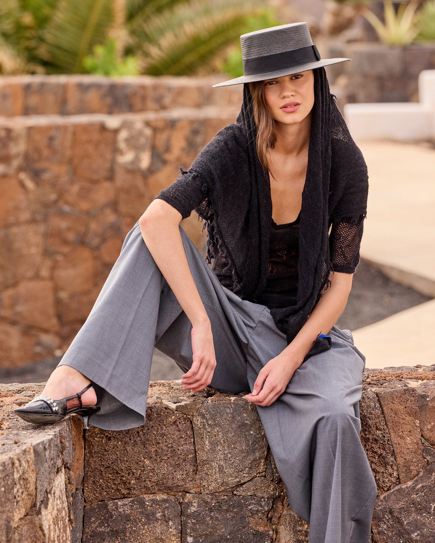 Foulard Aphina - Noir
