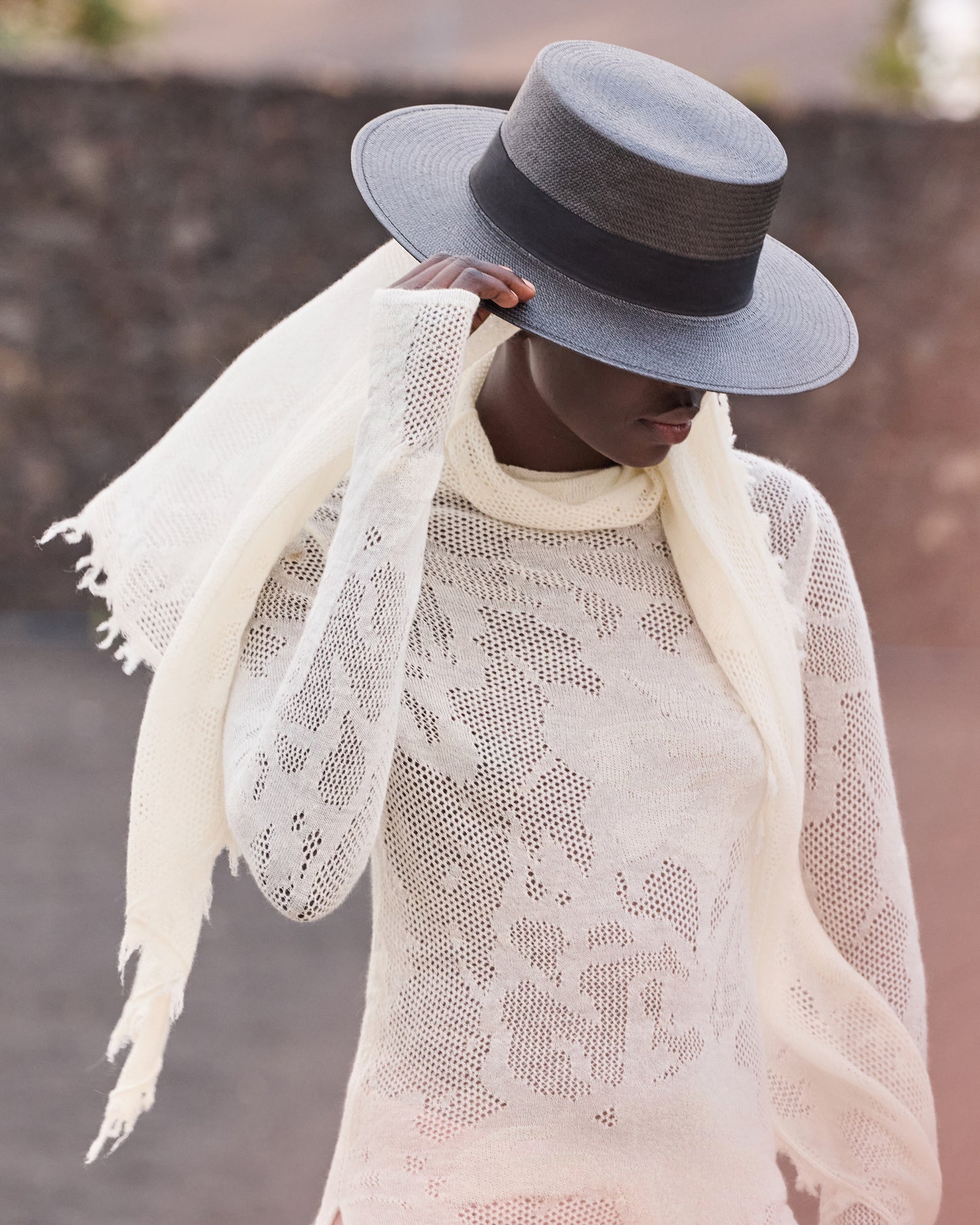 Foulard Aphina - Ivoire