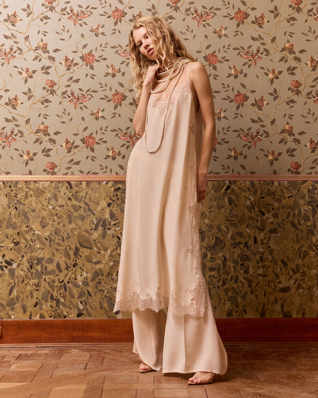 Robe Balma - Nude - Image 1