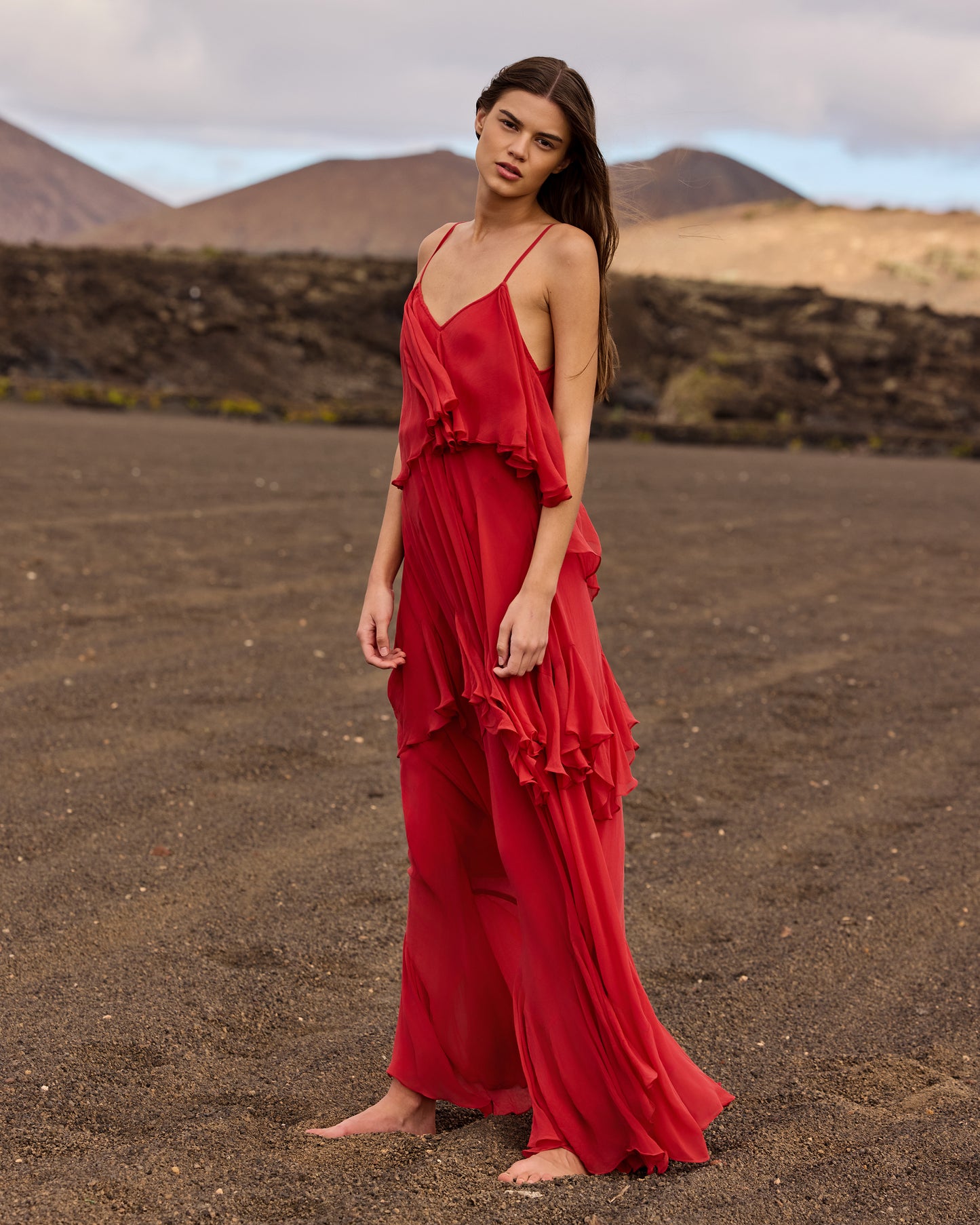 Calimera Dress -  Red