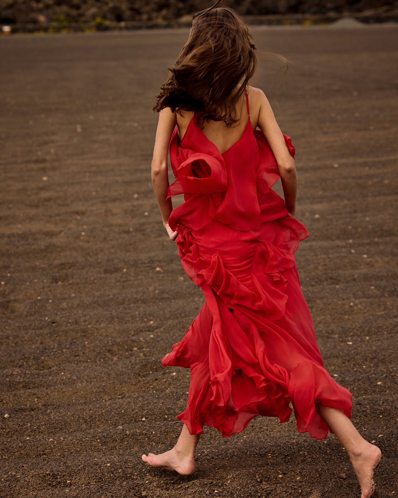 Calimera Dress -  Red - Image 8