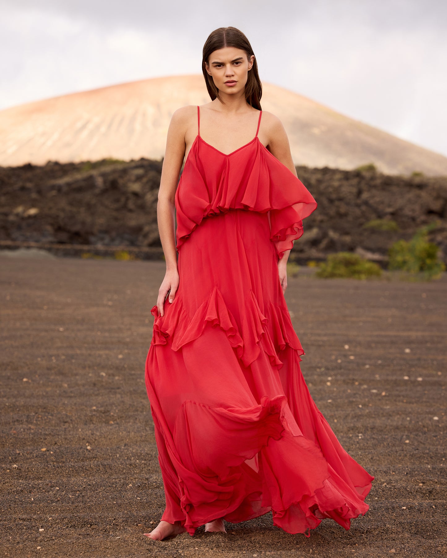 Calimera Dress -  Red