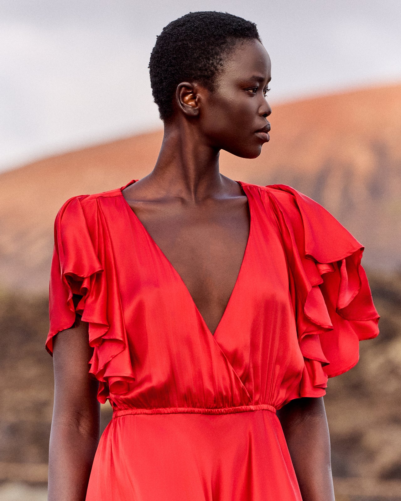 Cascais S Dress - Red - Image 9