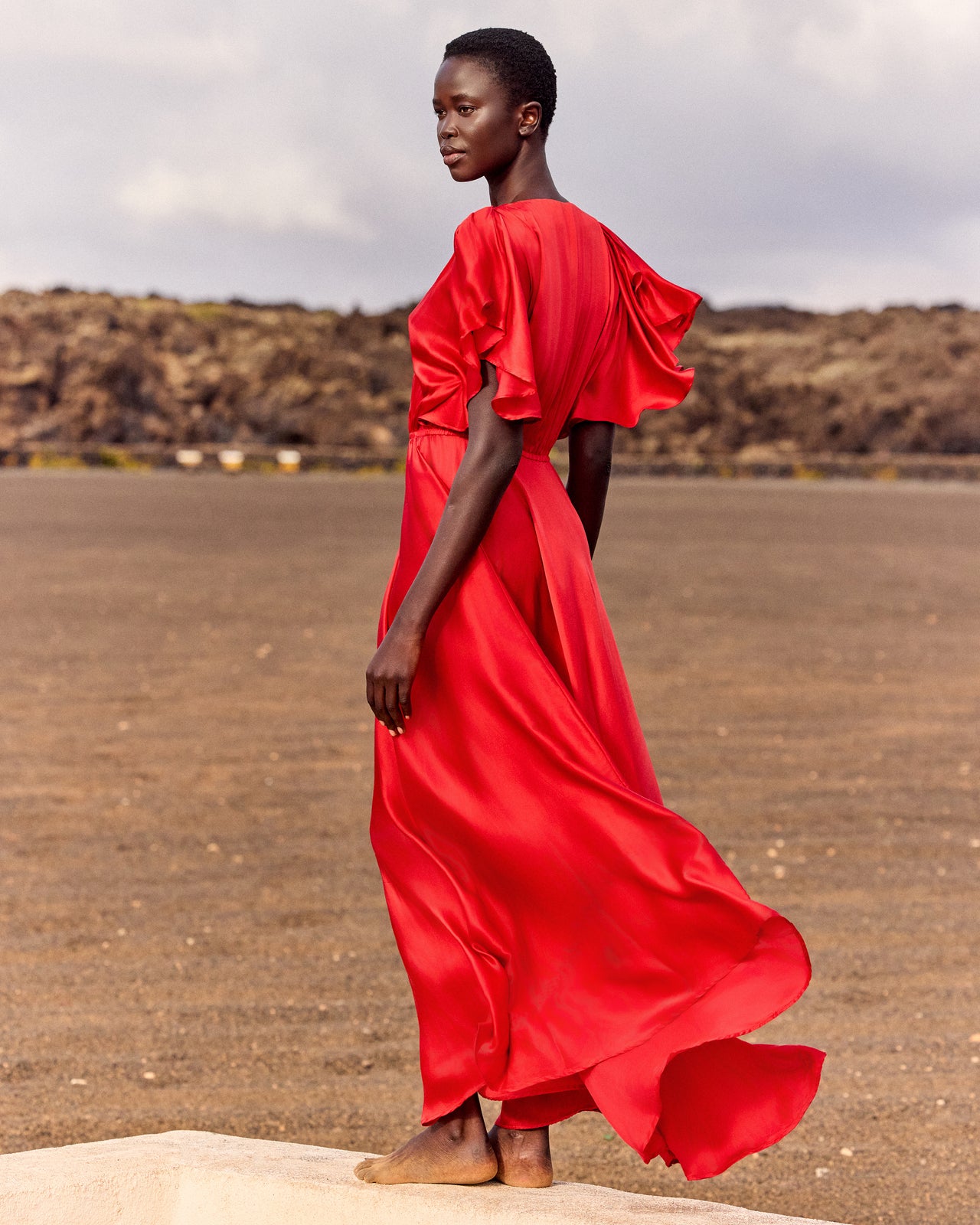Cascais S Dress - Red - Image 5