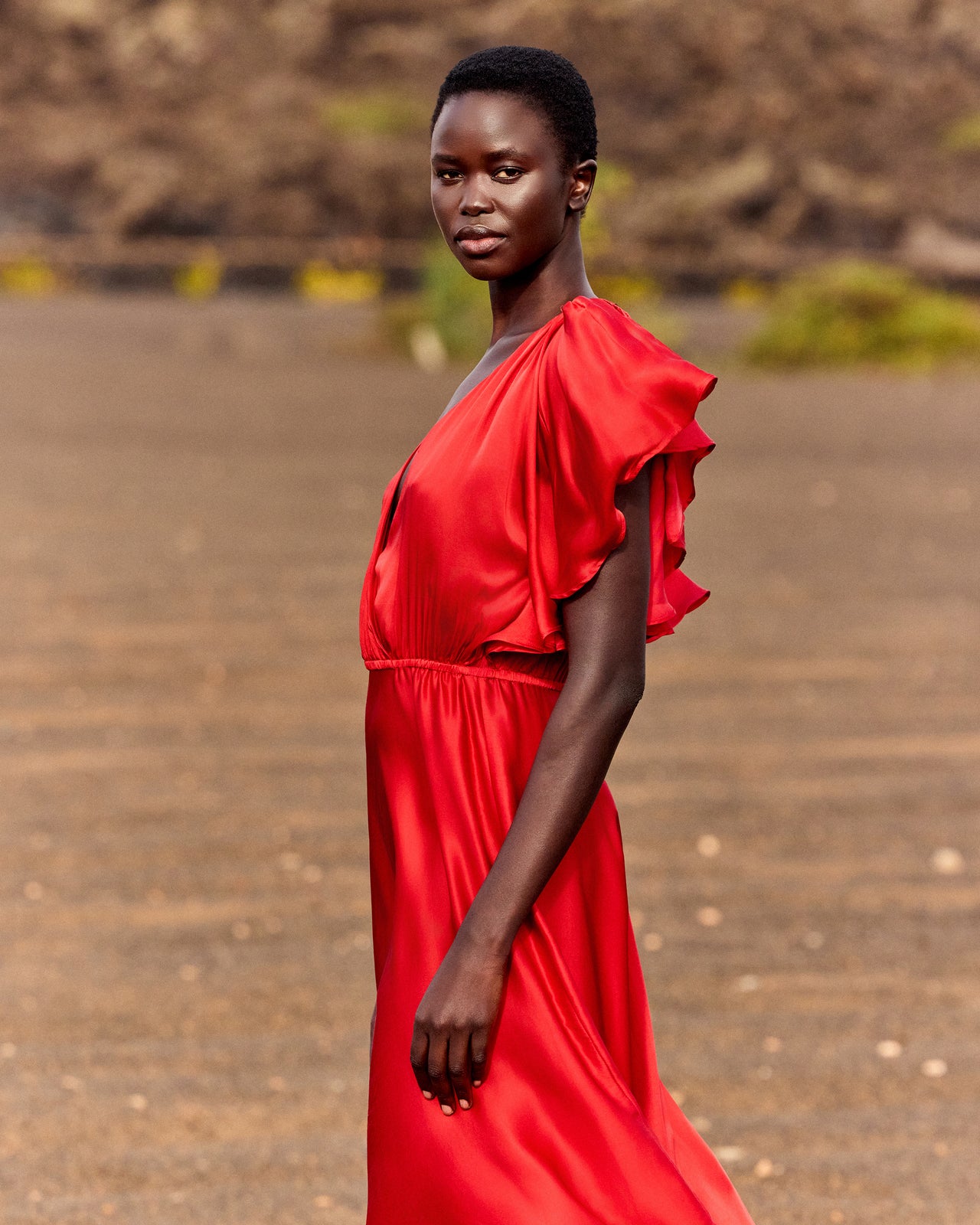 Cascais S Dress - Red - Image 3