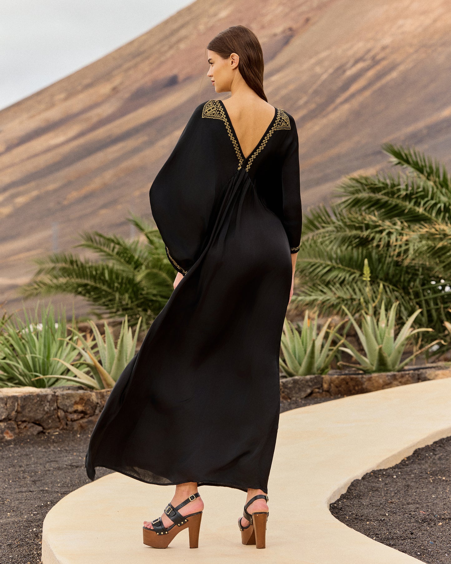 Chajchas Dress -  Black