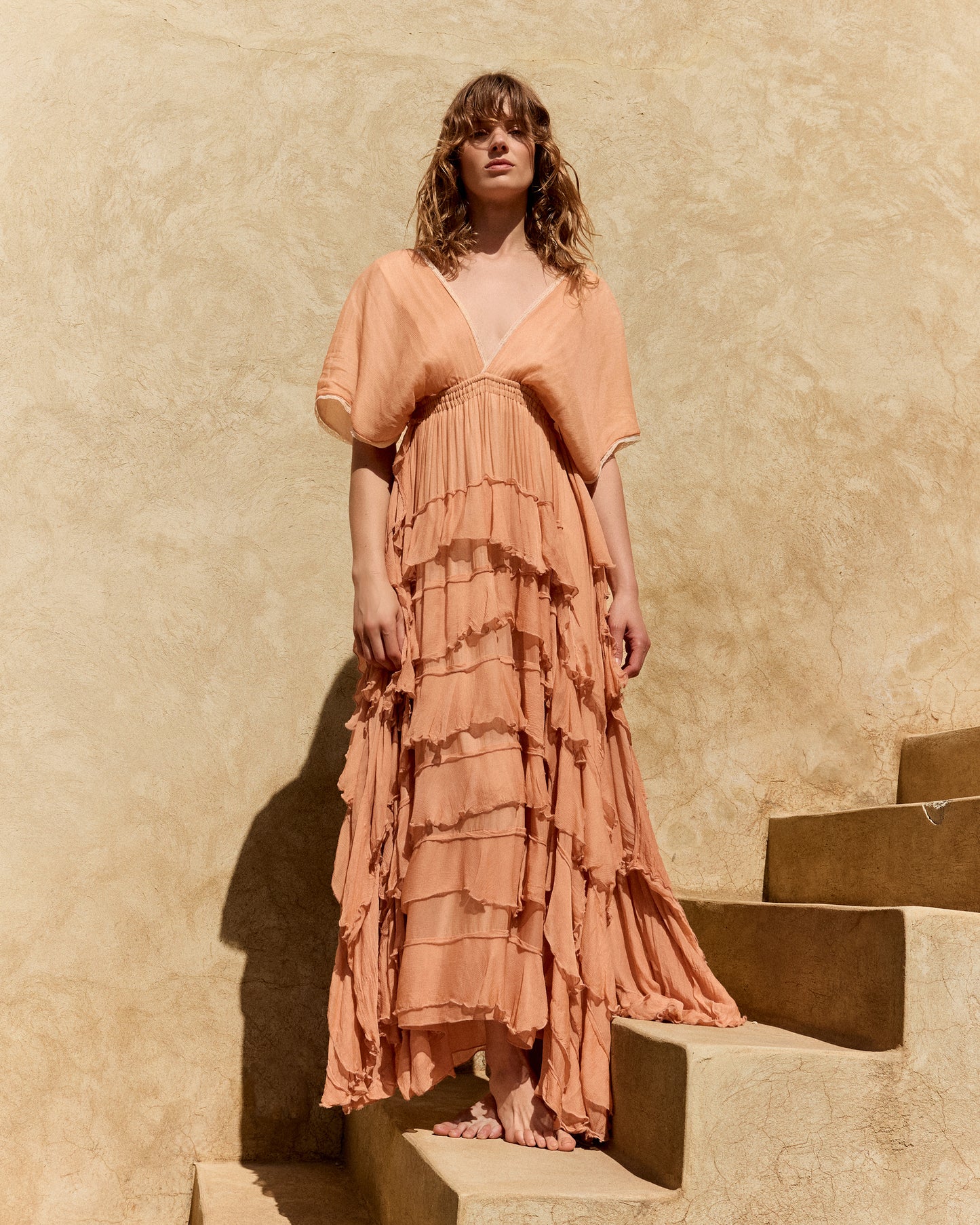 Charlotte Dress - Nude