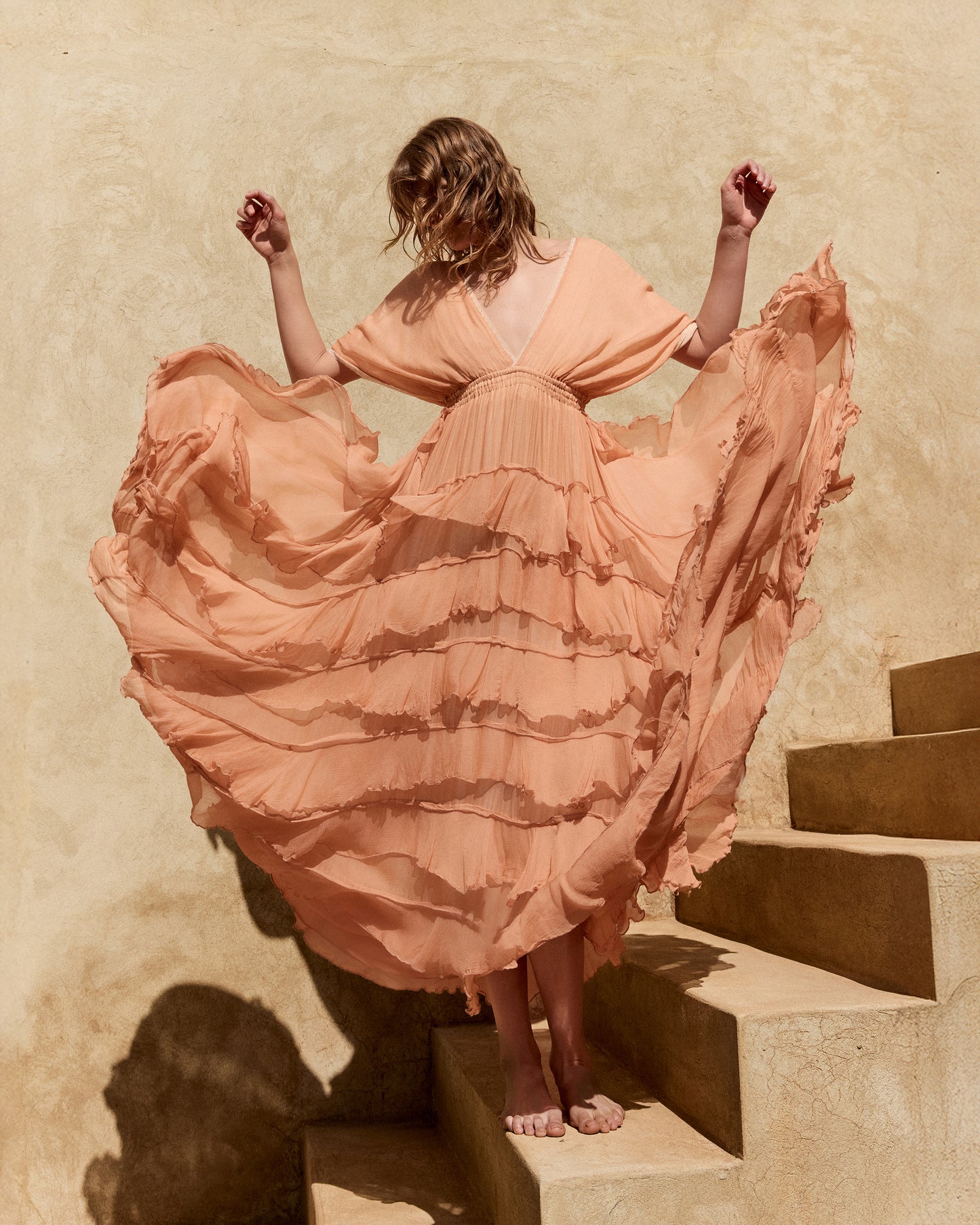 Charlotte Dress - Nude