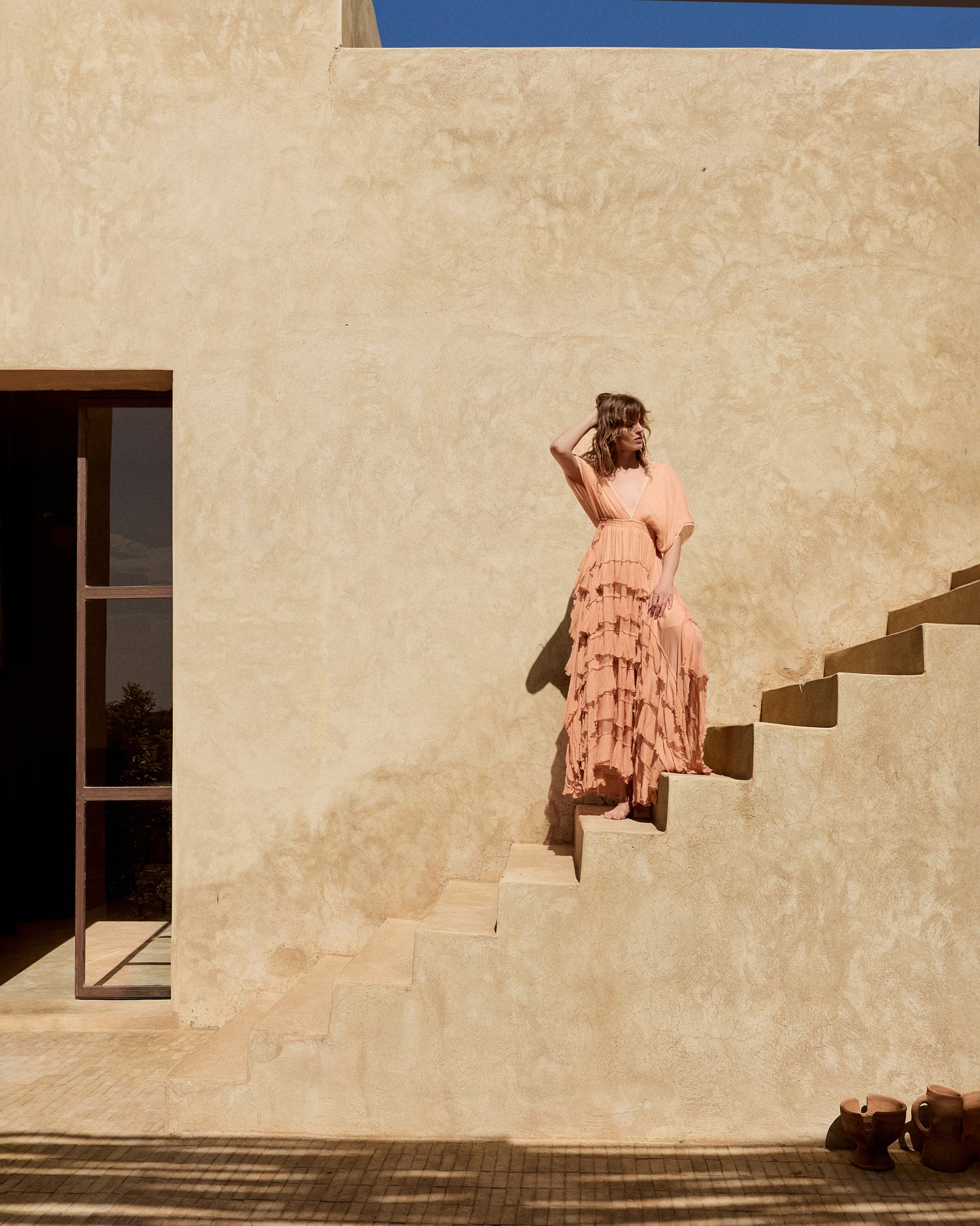 Charlotte Dress - Nude