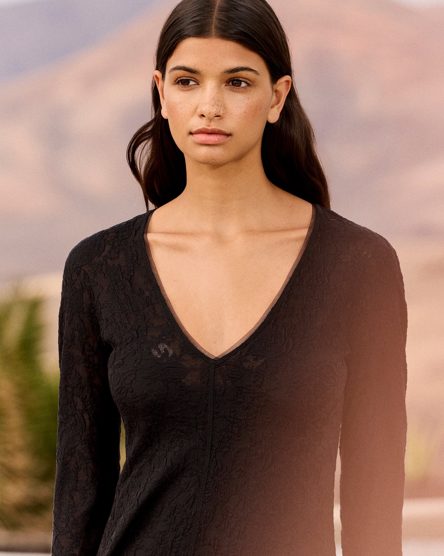 Robe Dalhia - Noir