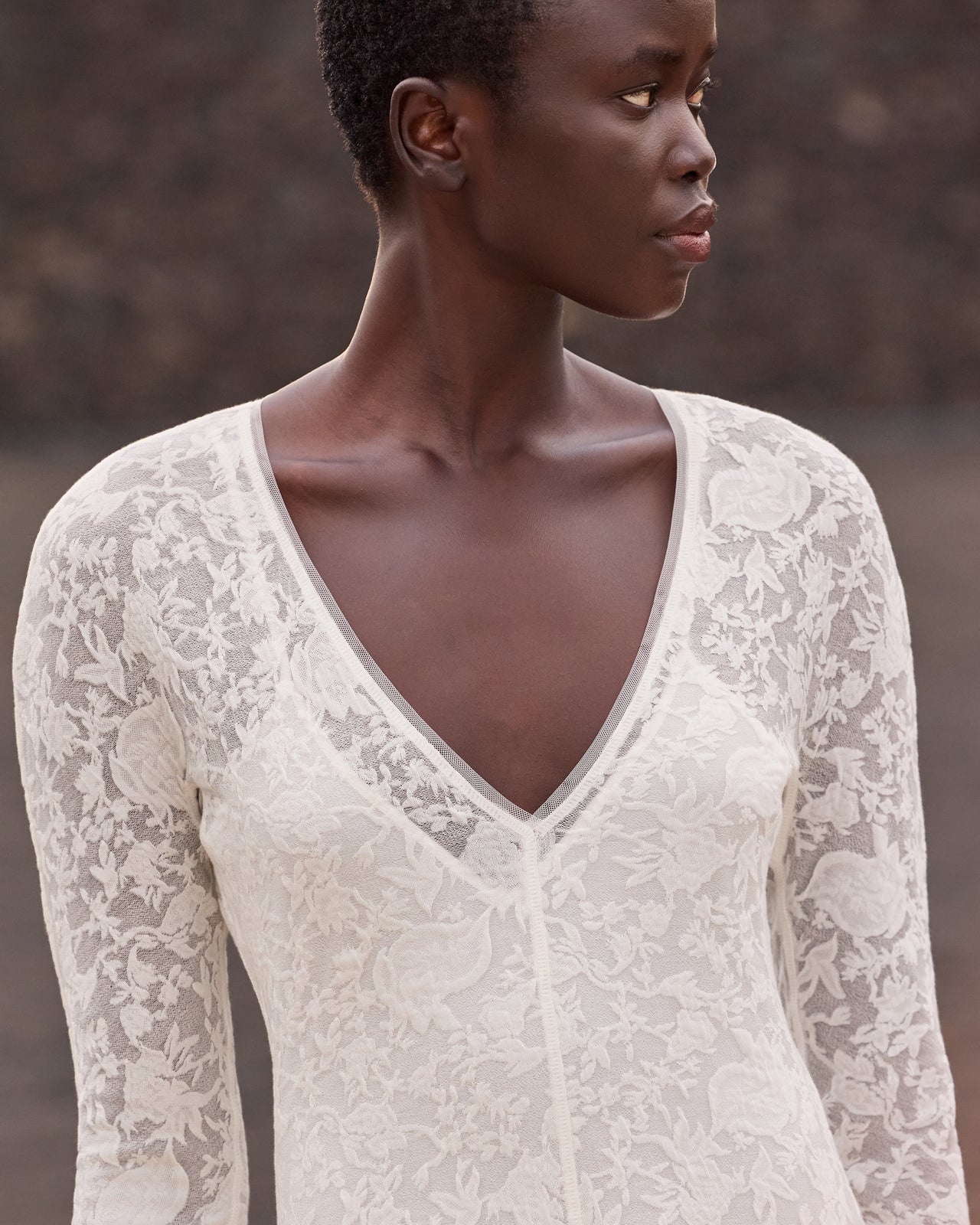 Robe Dalhia - Blanc - Image 5