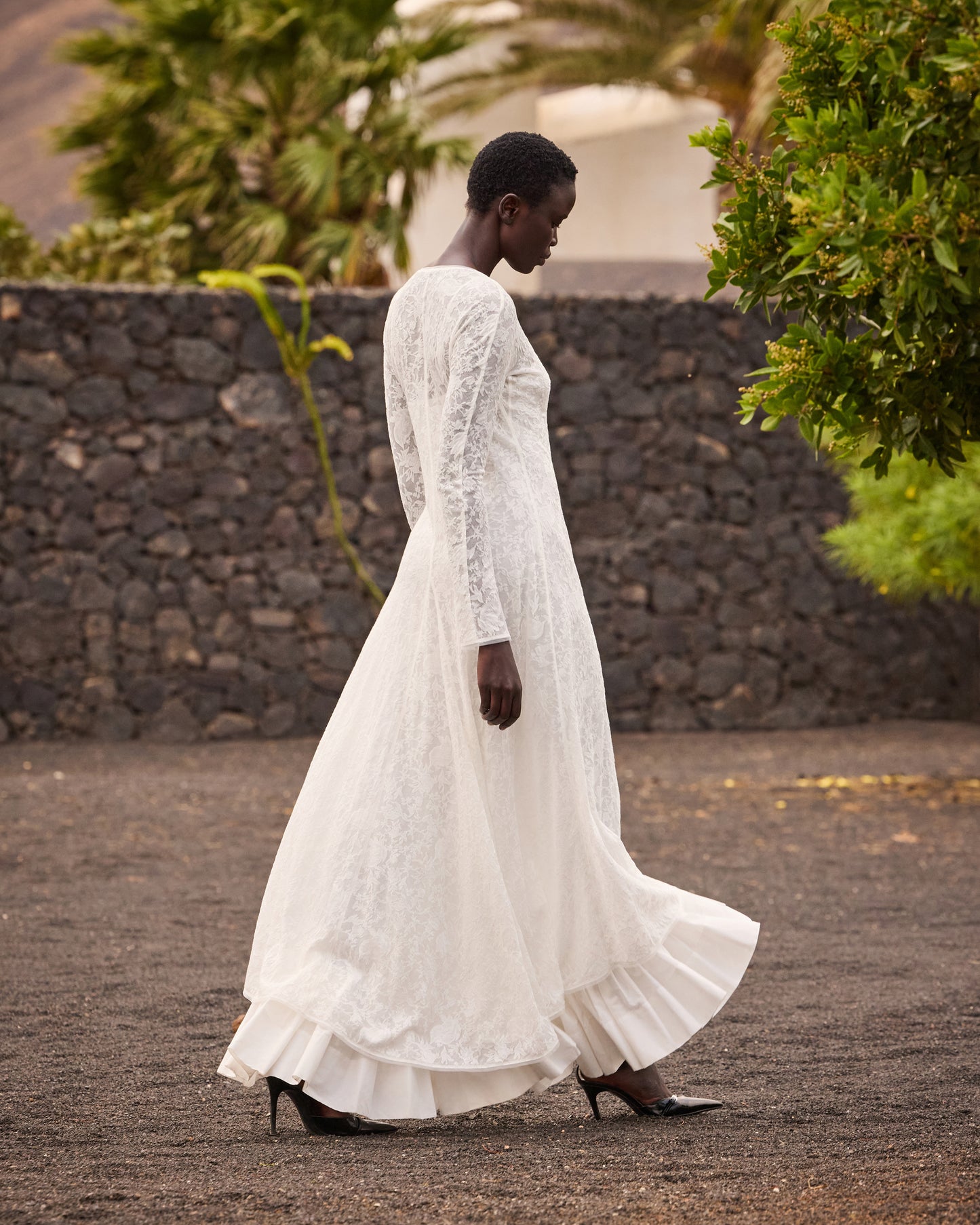 Robe Dalhia - Blanc