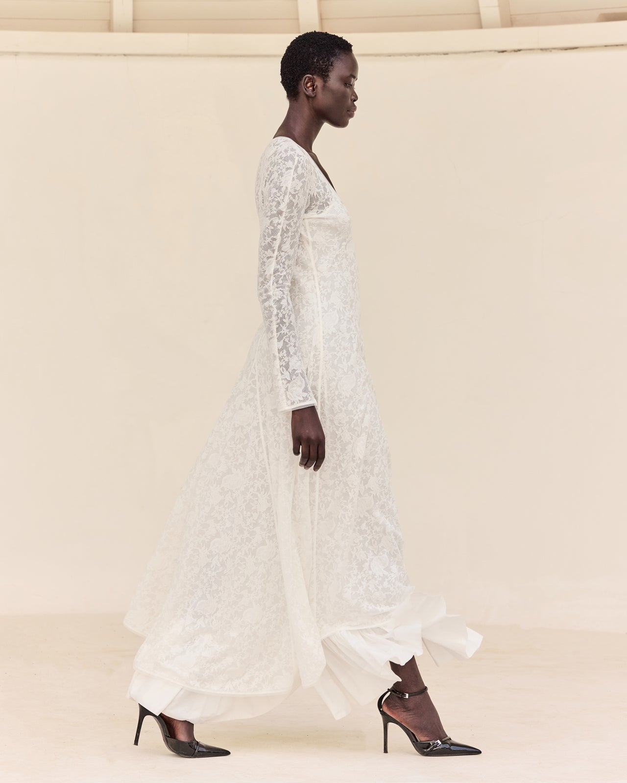 Robe Dalhia - Blanc - Image 8