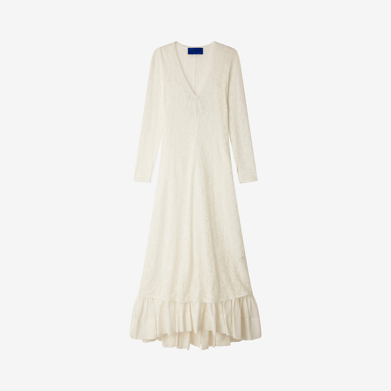 Robe Dalhia - Blanc