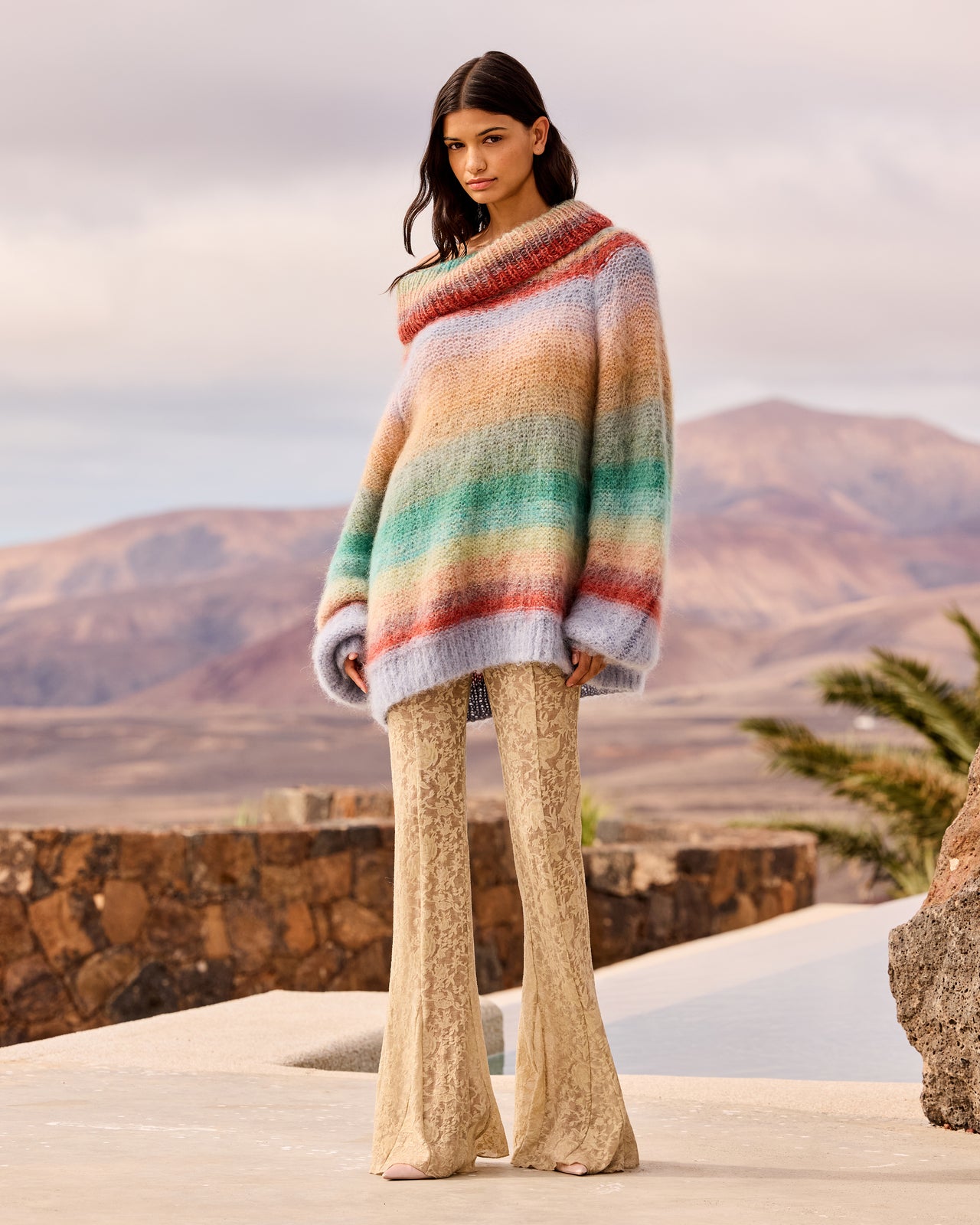 Pantalon Delphi - Beige - Image 1