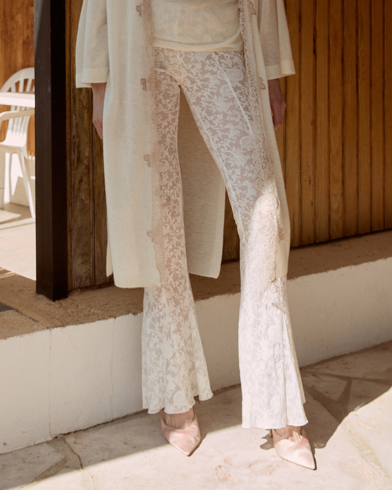 Pantalon Delphi - Blanc - Image 7