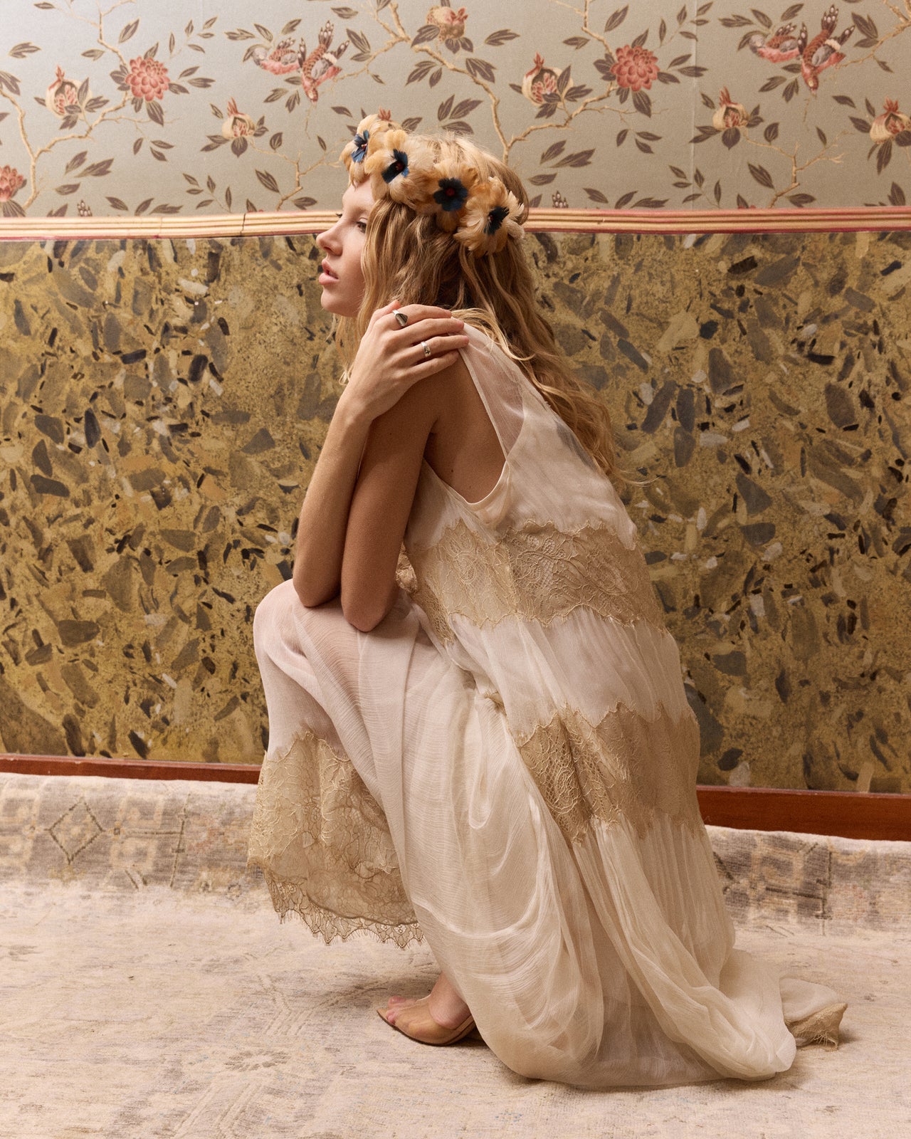 Robe Domenica - Ivoire - Image 5