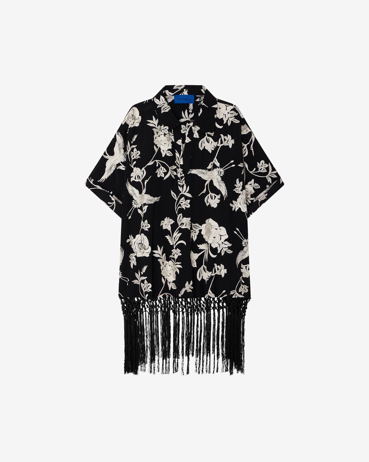Franny Poncho - Black - Image 12