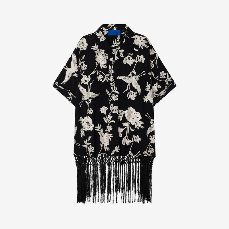 Franny Poncho - Black
