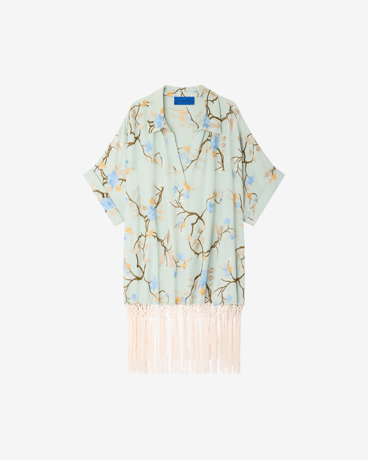 Poncho Franny - Bleu - Image 1