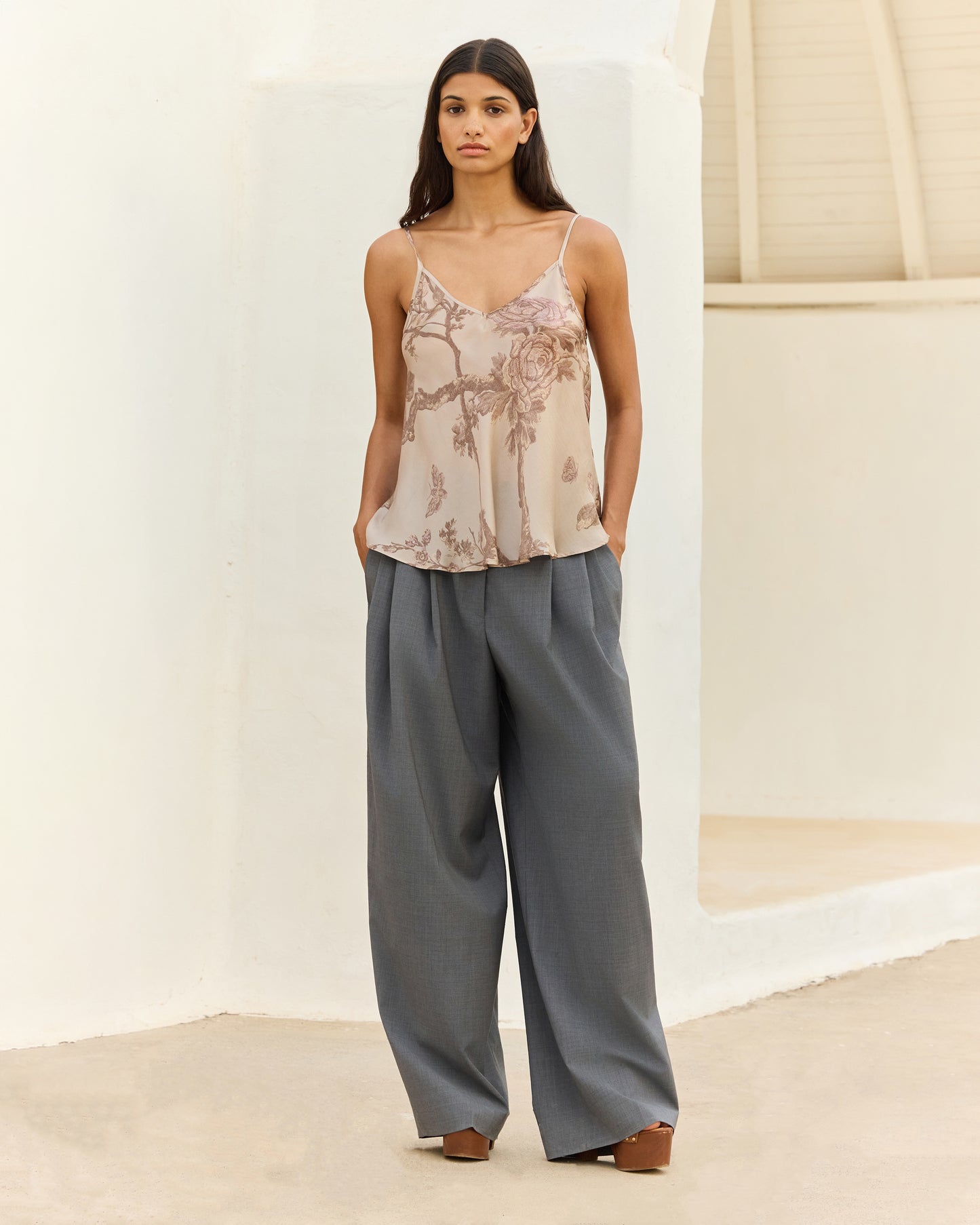 Top Galo - Beige