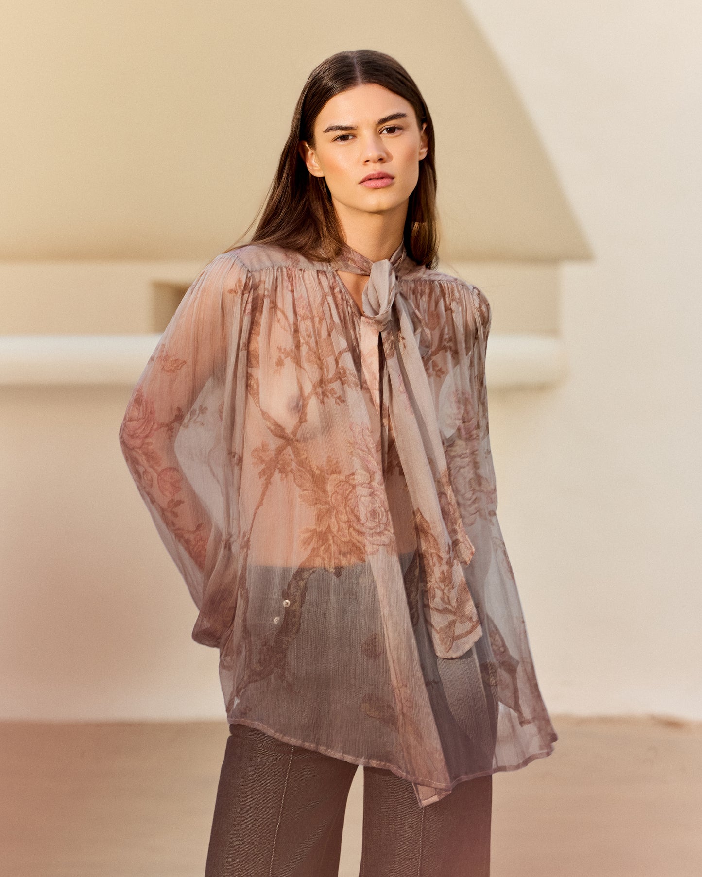 Blouse Game - Beige