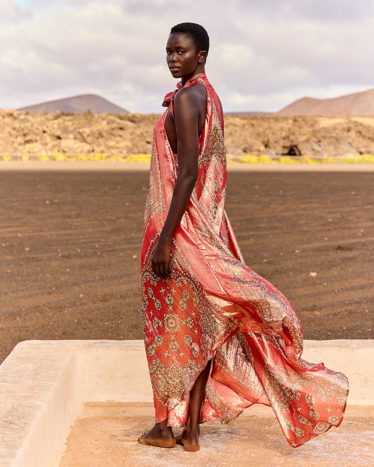 Robe Gary - Rouge - Image 5