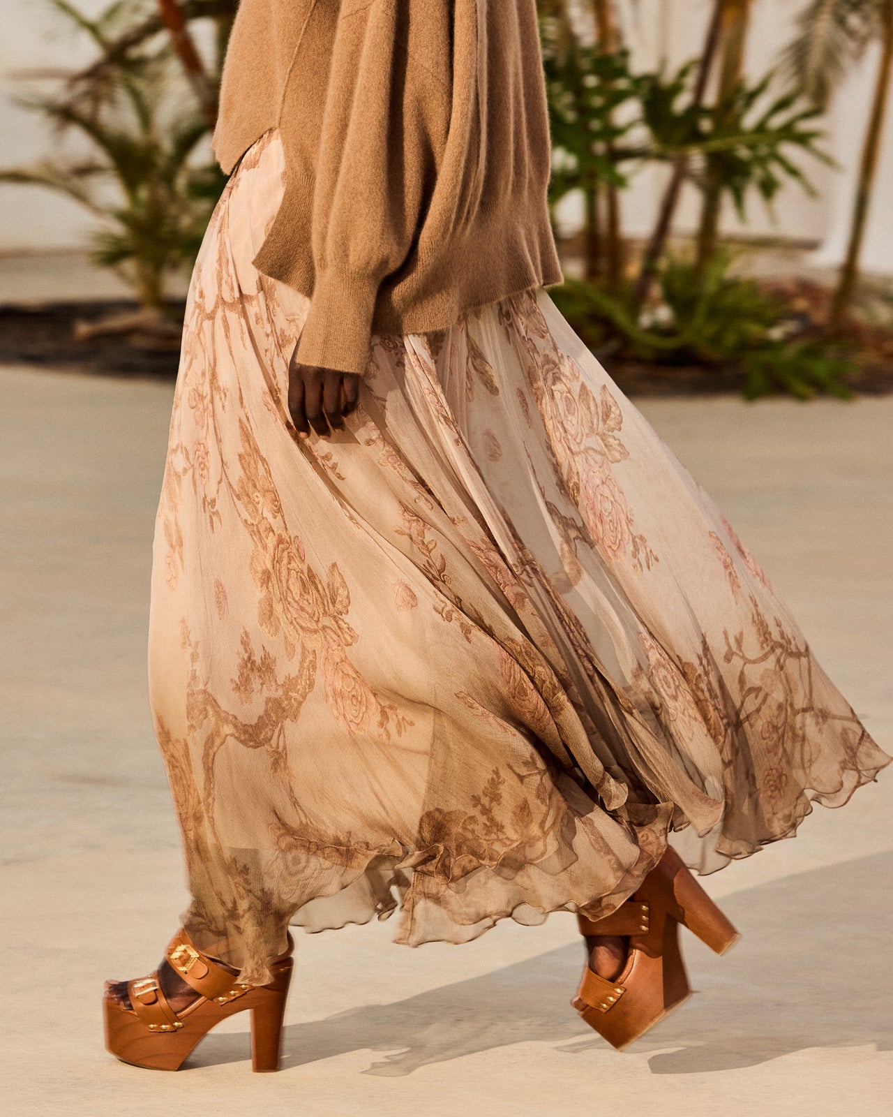 Gigi Skirt - Beige - Image 3
